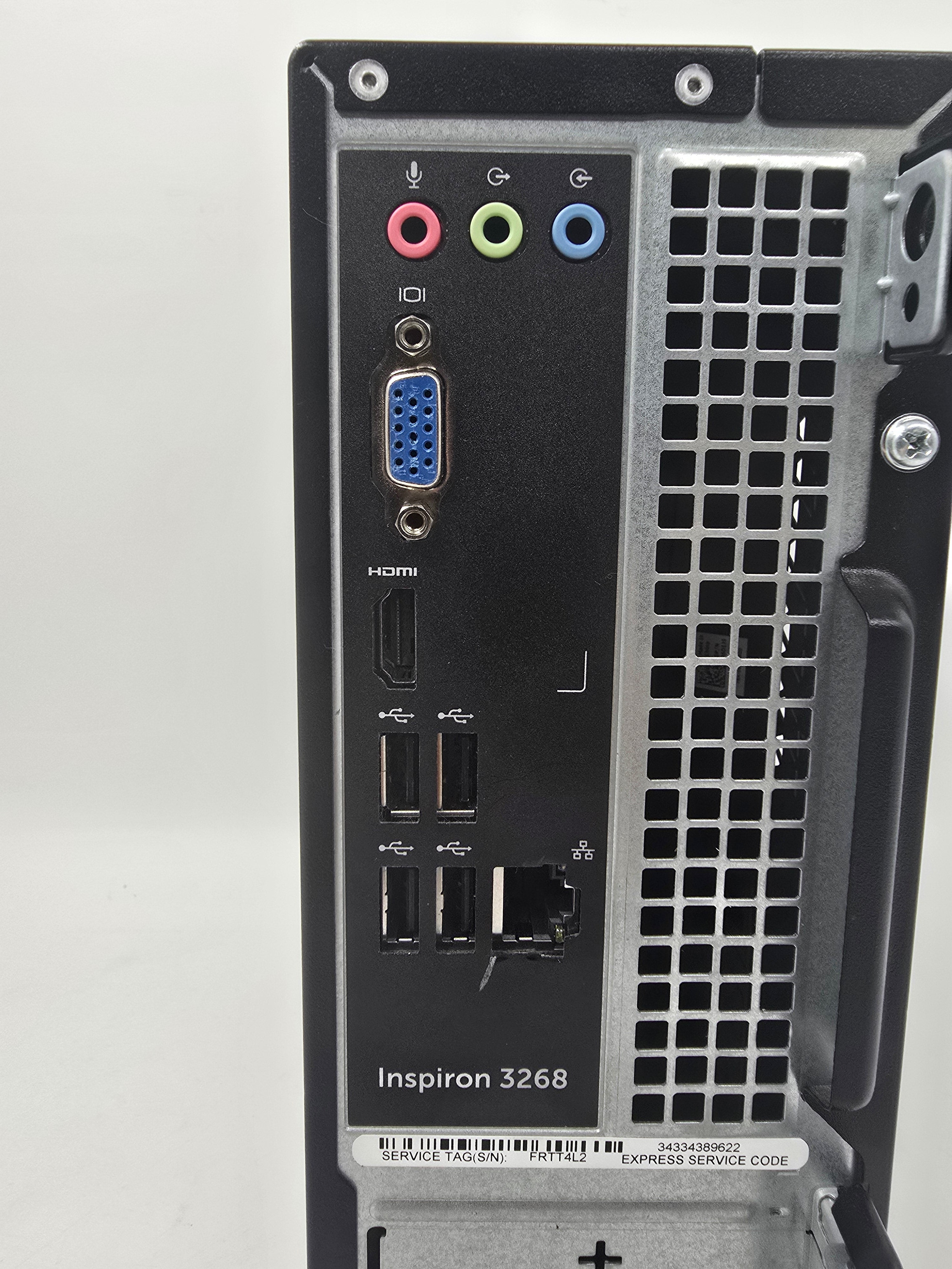 Dell Desktop PC Inspiron 3268 i5 7th Gen 8GB RAM No HDD No OS