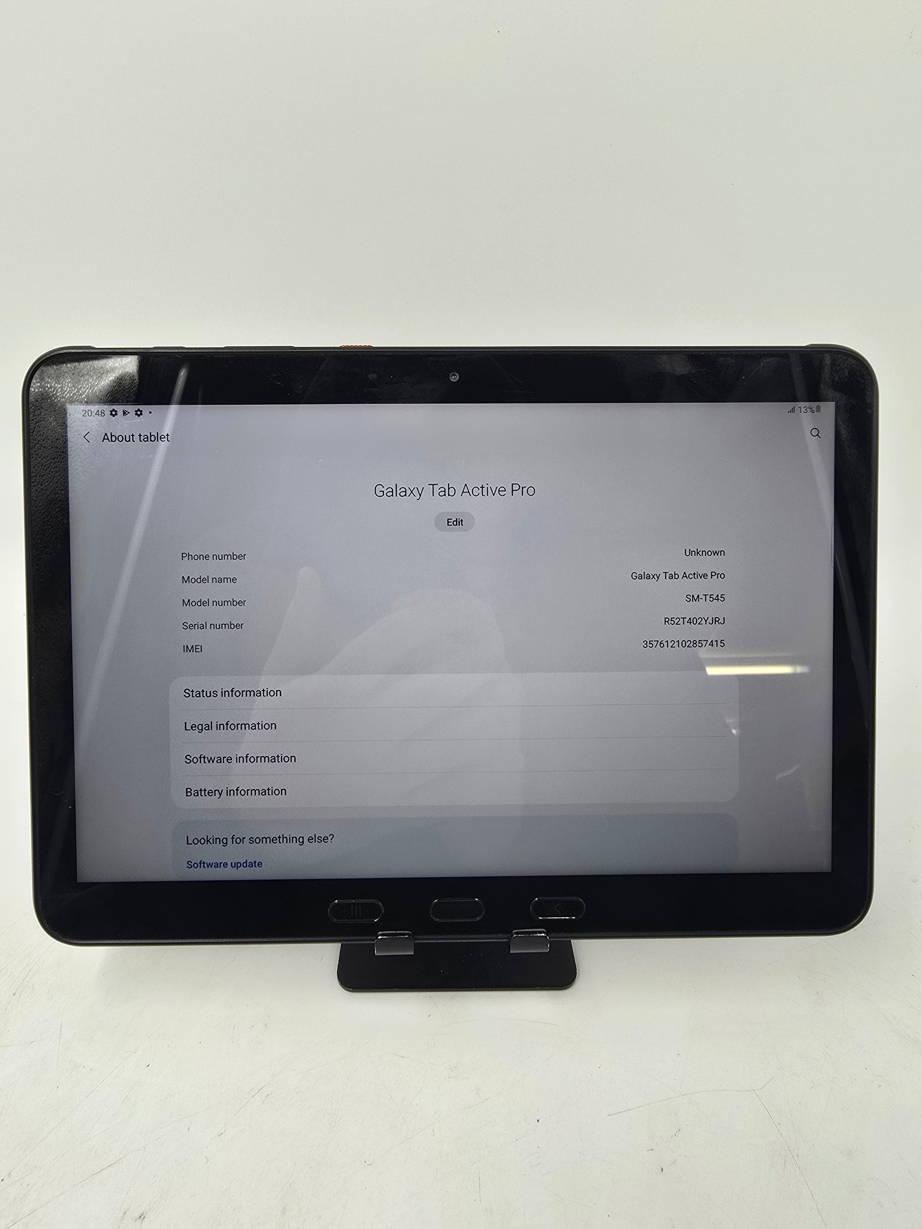 Samsung Galaxy Tab Active Pro WiFi + 4G 2019 10.1" Screen 64GB Storage Unlocked