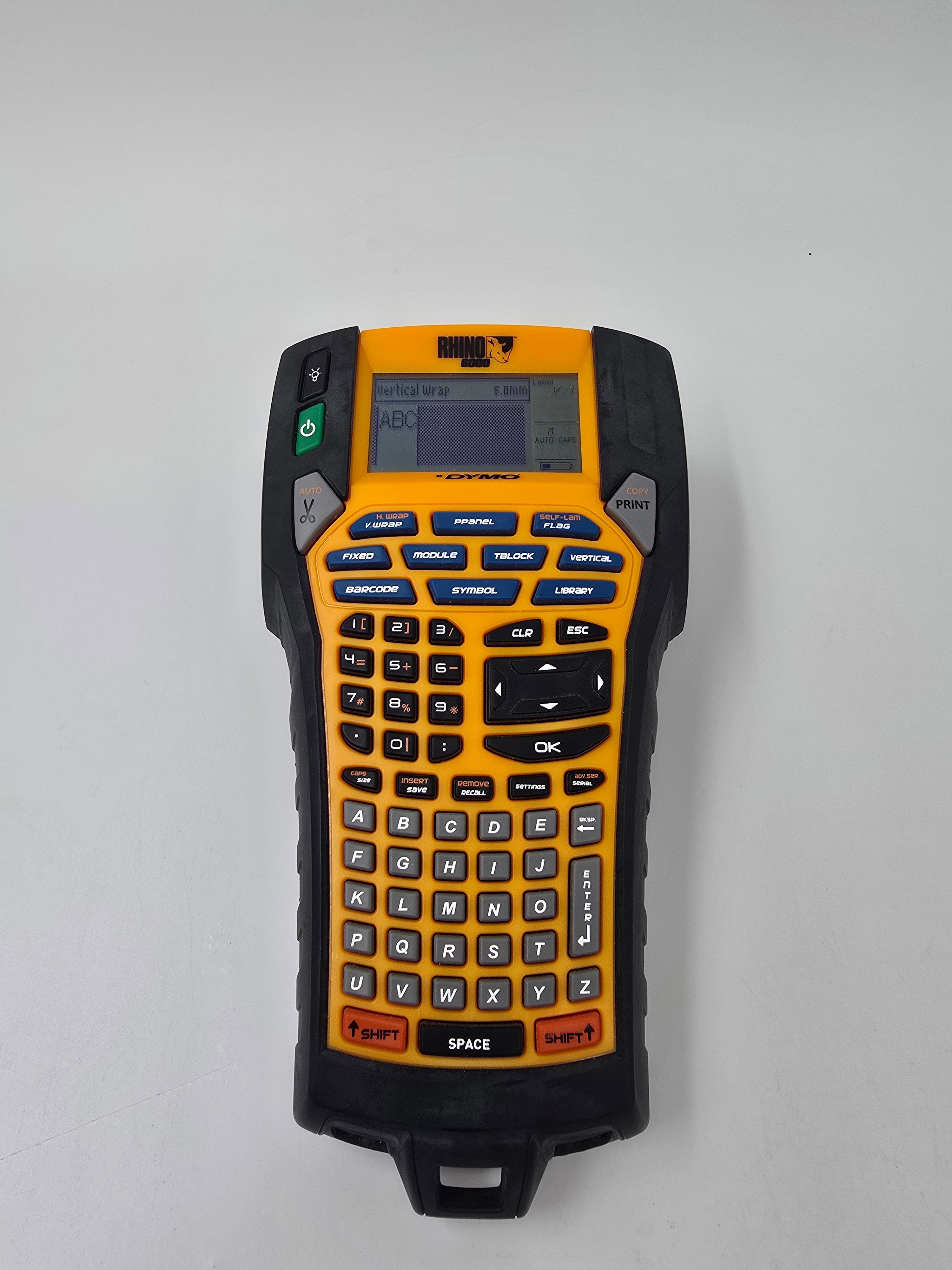 Dymo Rhino 6000 Industrial Label Maker and Printer Inc. Carry Case