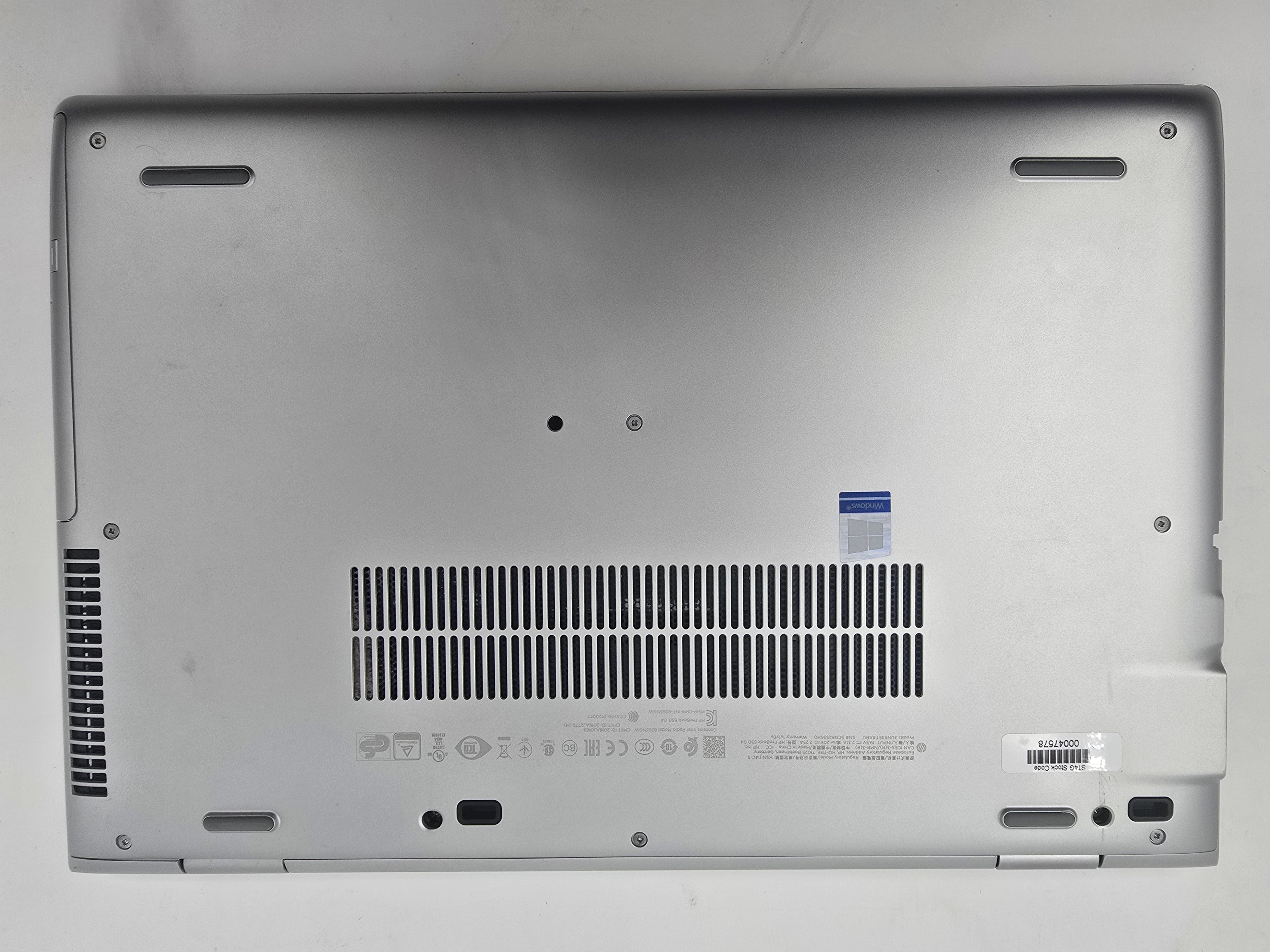HP Laptop ProBook 650 G4 15.6" Screen i5 8th Gen 16GB RAM 256GB SSD W11