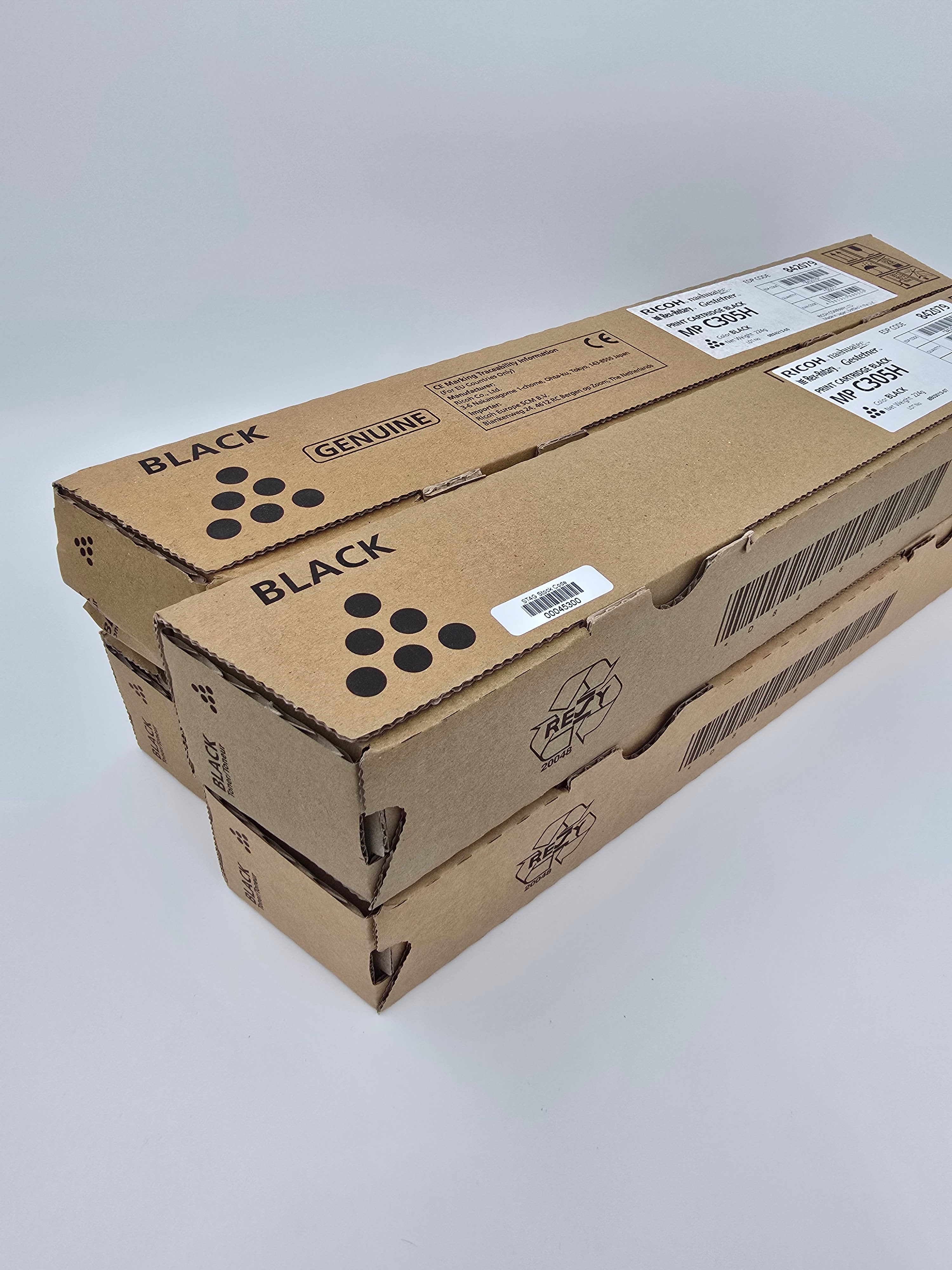 Ricoh Open Box Genuine Toner Print Cartridge MP-C305H 4 Black