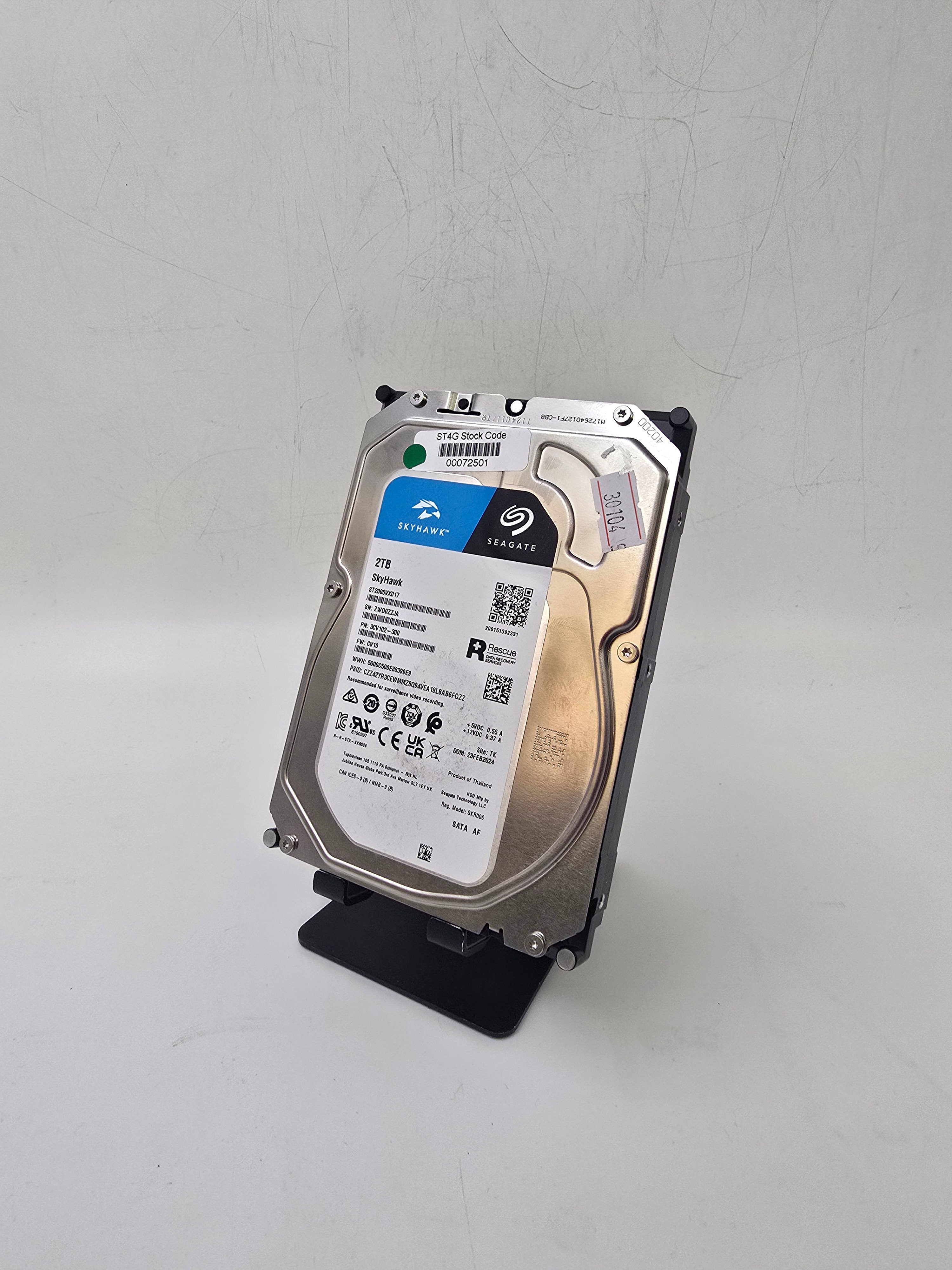 SeaGate HDD | 2TB | 3.5 Inch | SATA | ST2000VX017 | 5400 RPM | 6Gbps | CCTV