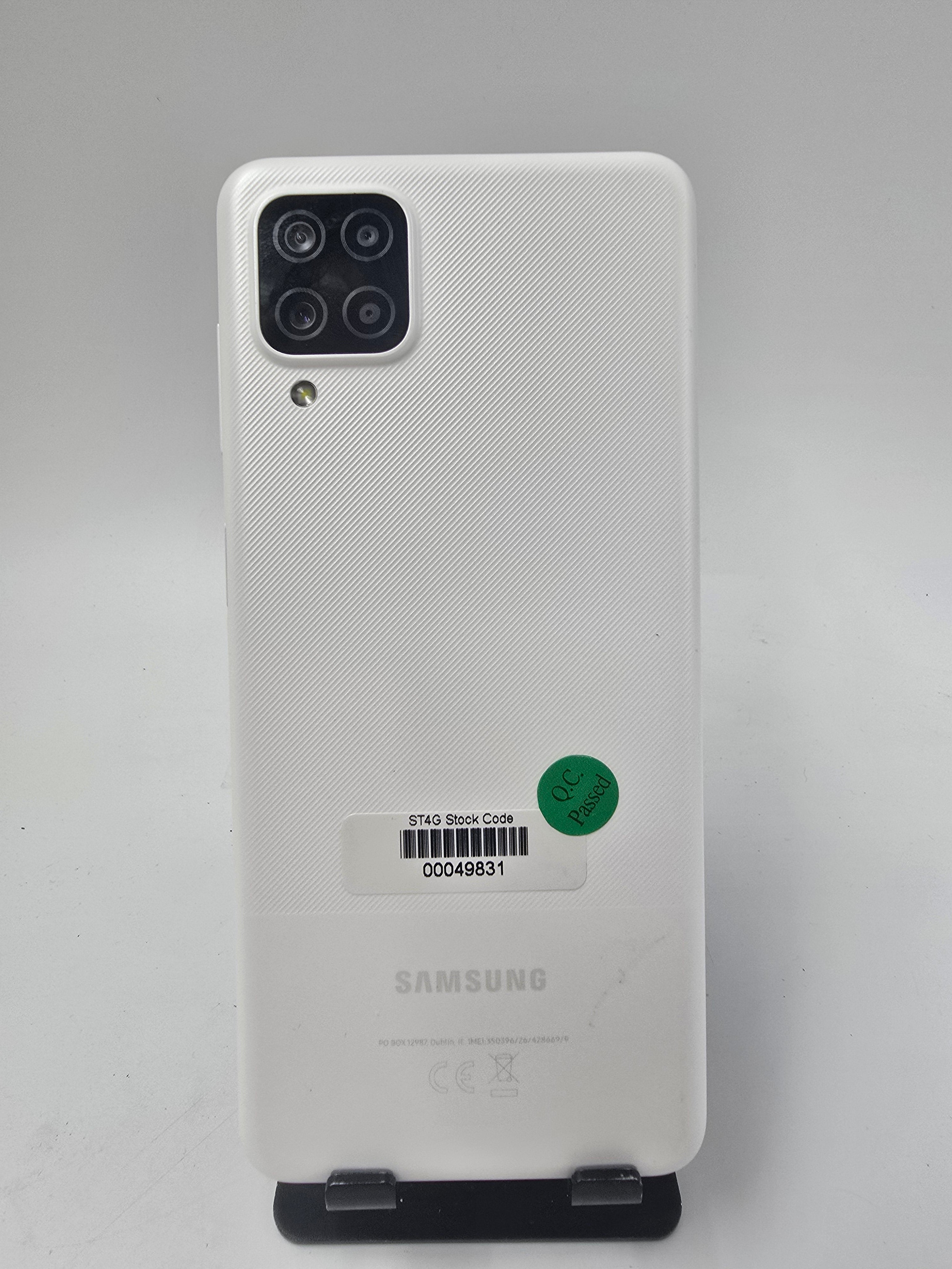 Samsung Galaxy A12 6.5" 64GB Storage O2 Network Lock White
