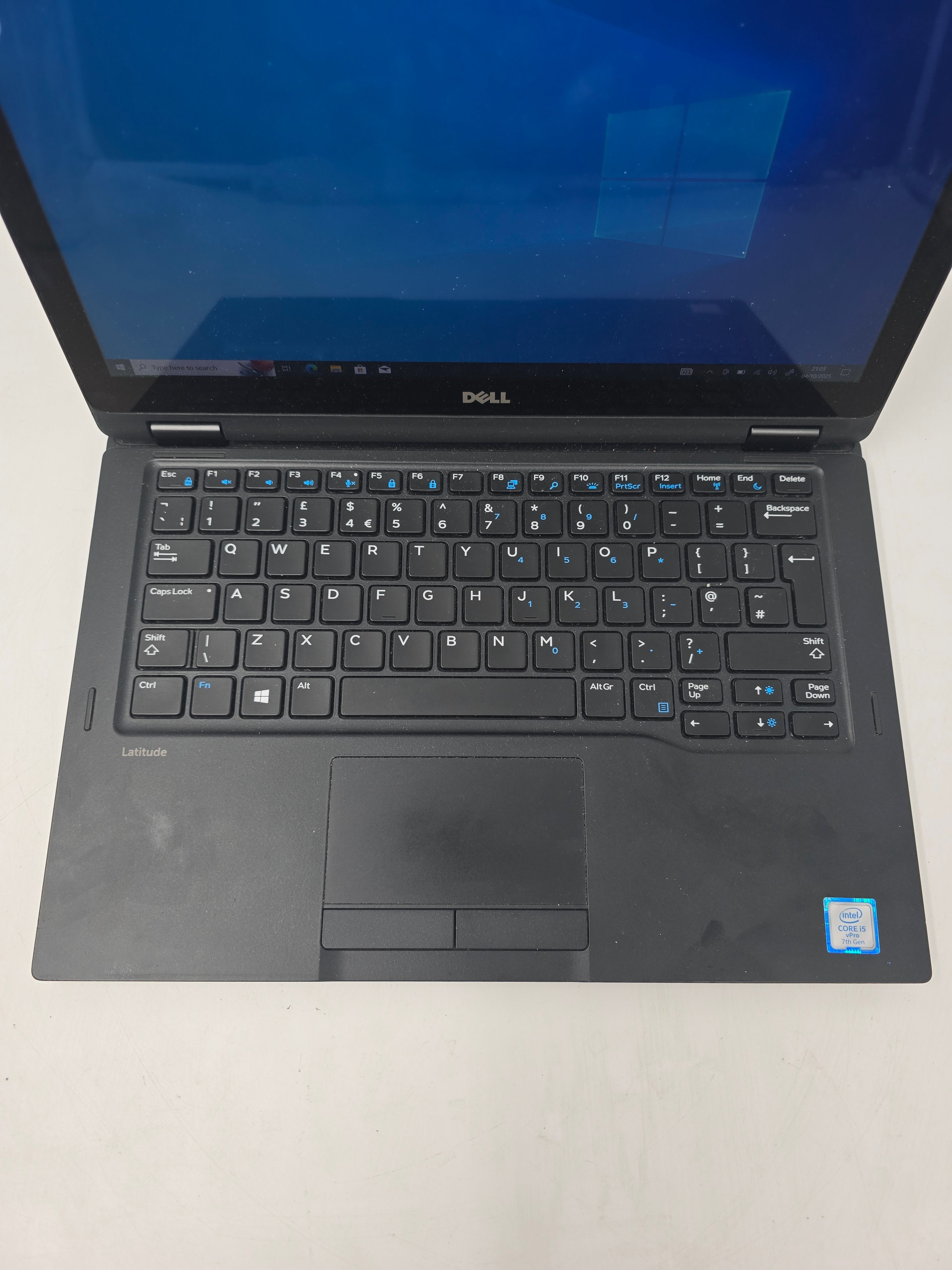 Dell Latitude 5289 13" TouchScreen i5 7th Gen 8GB RAM 256GB SSD W10 Spares