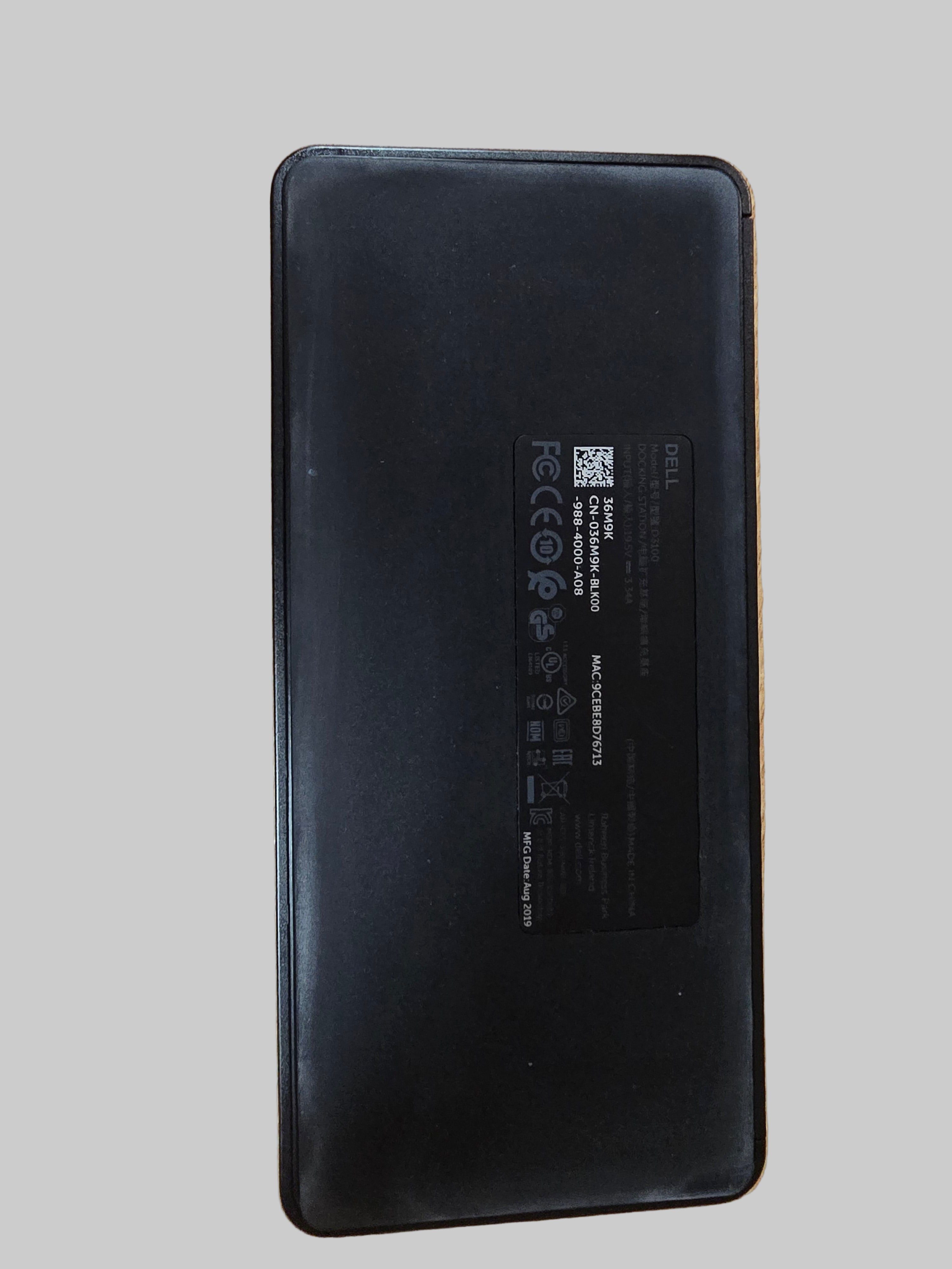 Dell Laptop Docking Station D3100 USB 3 Triple Monitor Support HDMI DP Lot of 20