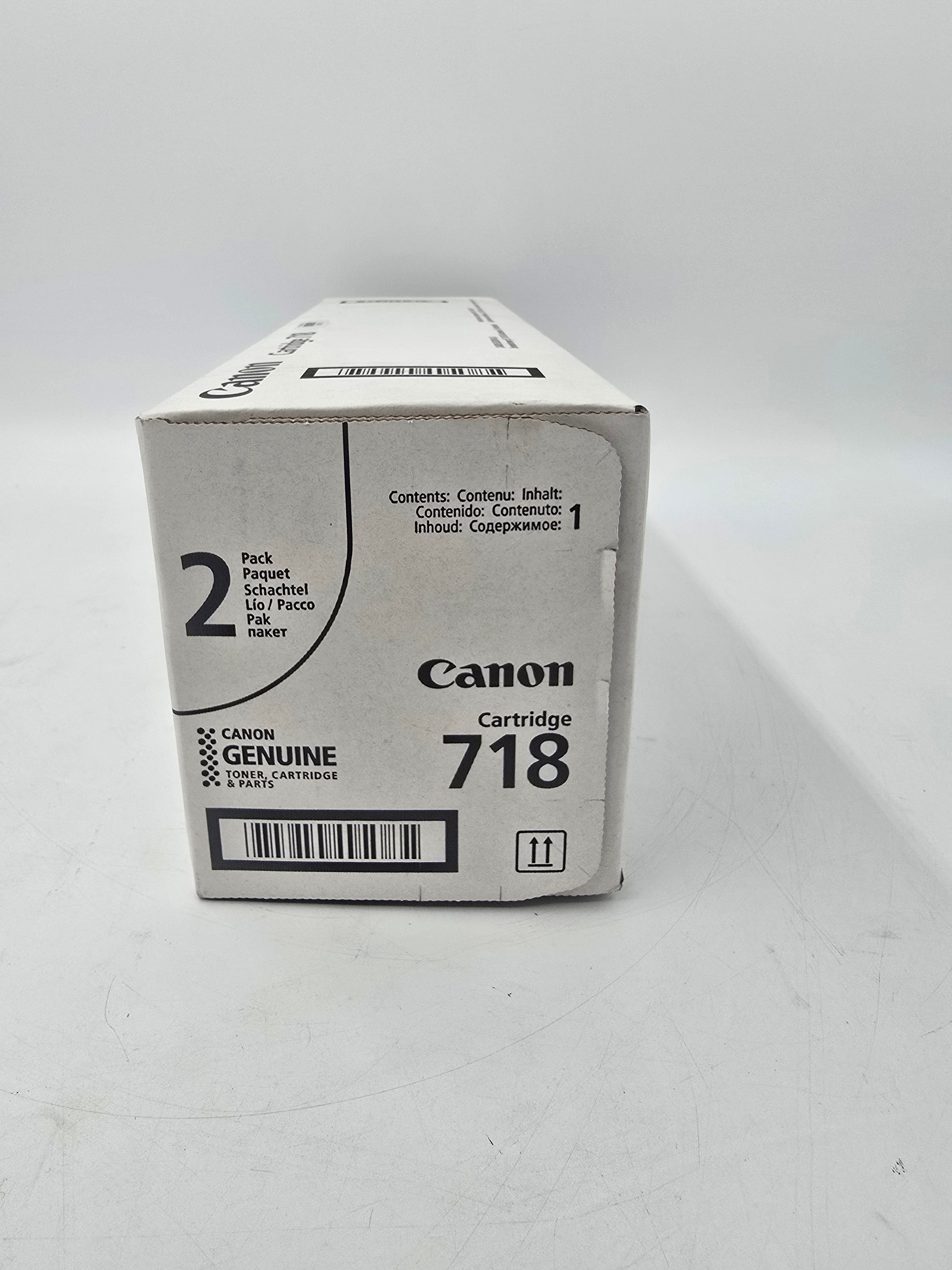 Canon Ink Cartridge Cartridge 718 Black VP Genuine Ink Cartridge