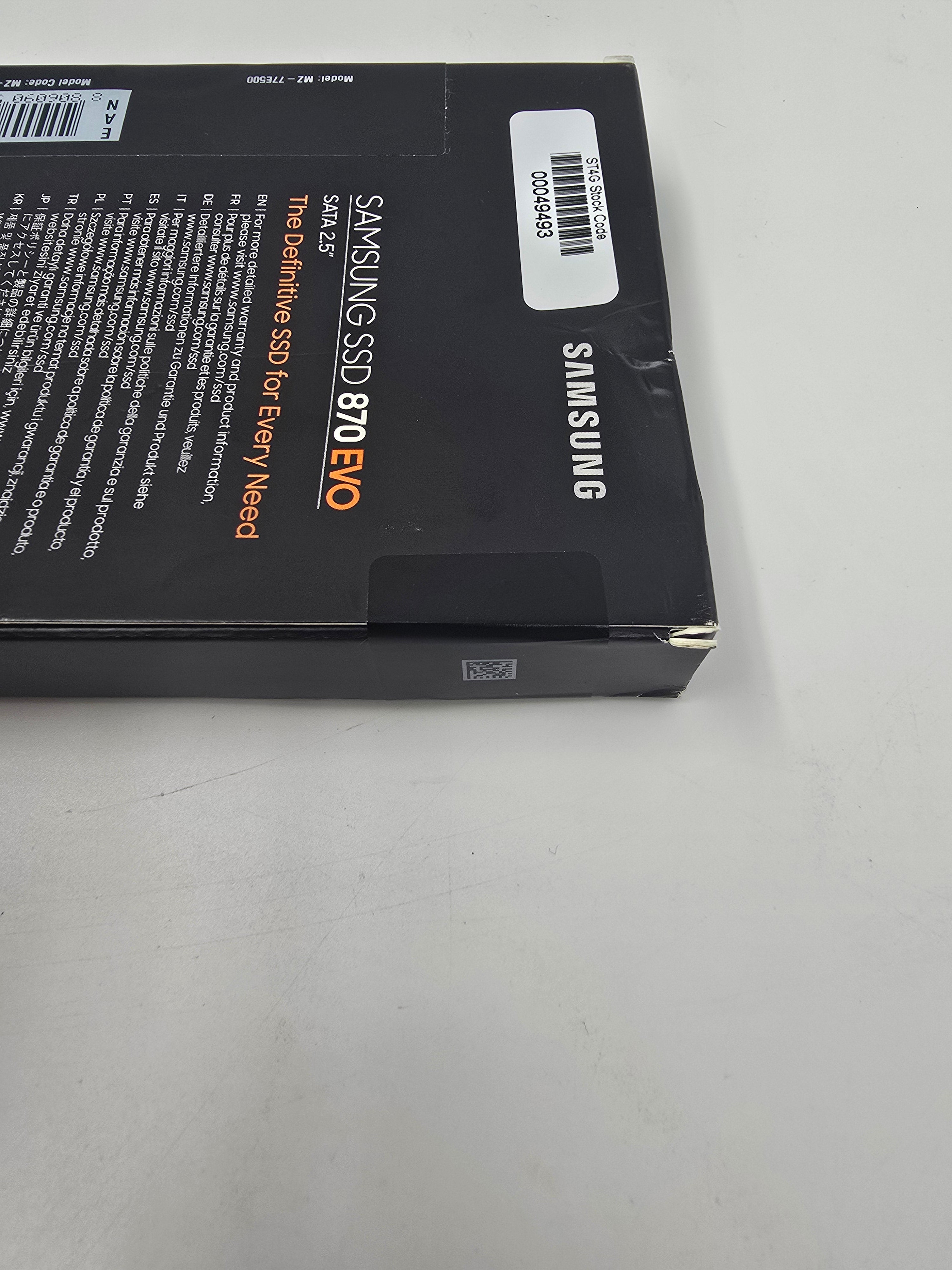 Samsung SSD 870 EVO SATA 2.5" 500GB MZ-77E500 Brand New