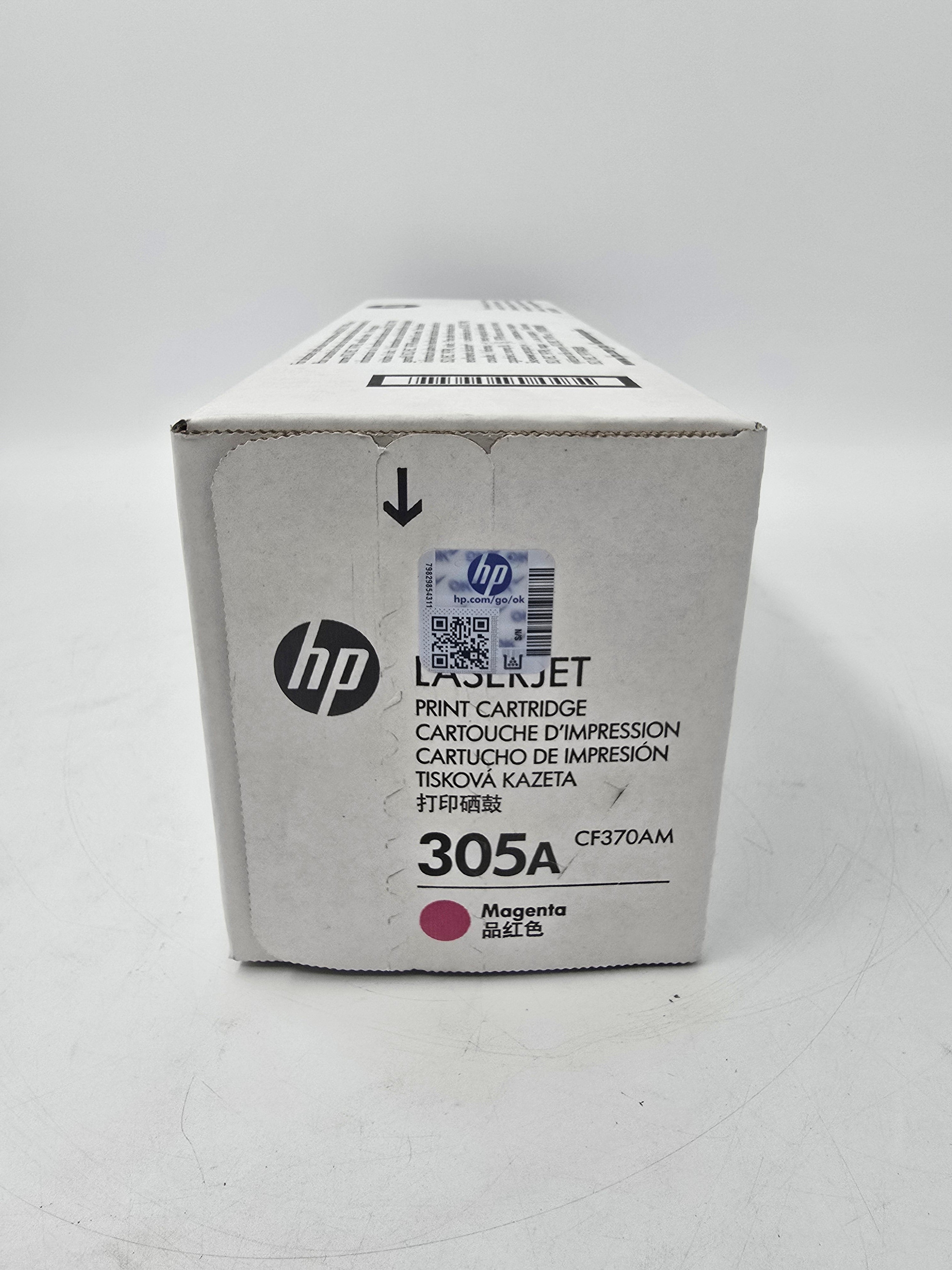 HP Print Cartridge LaserJet 305A CF370AM Magenta Genuine Ink Cartridge