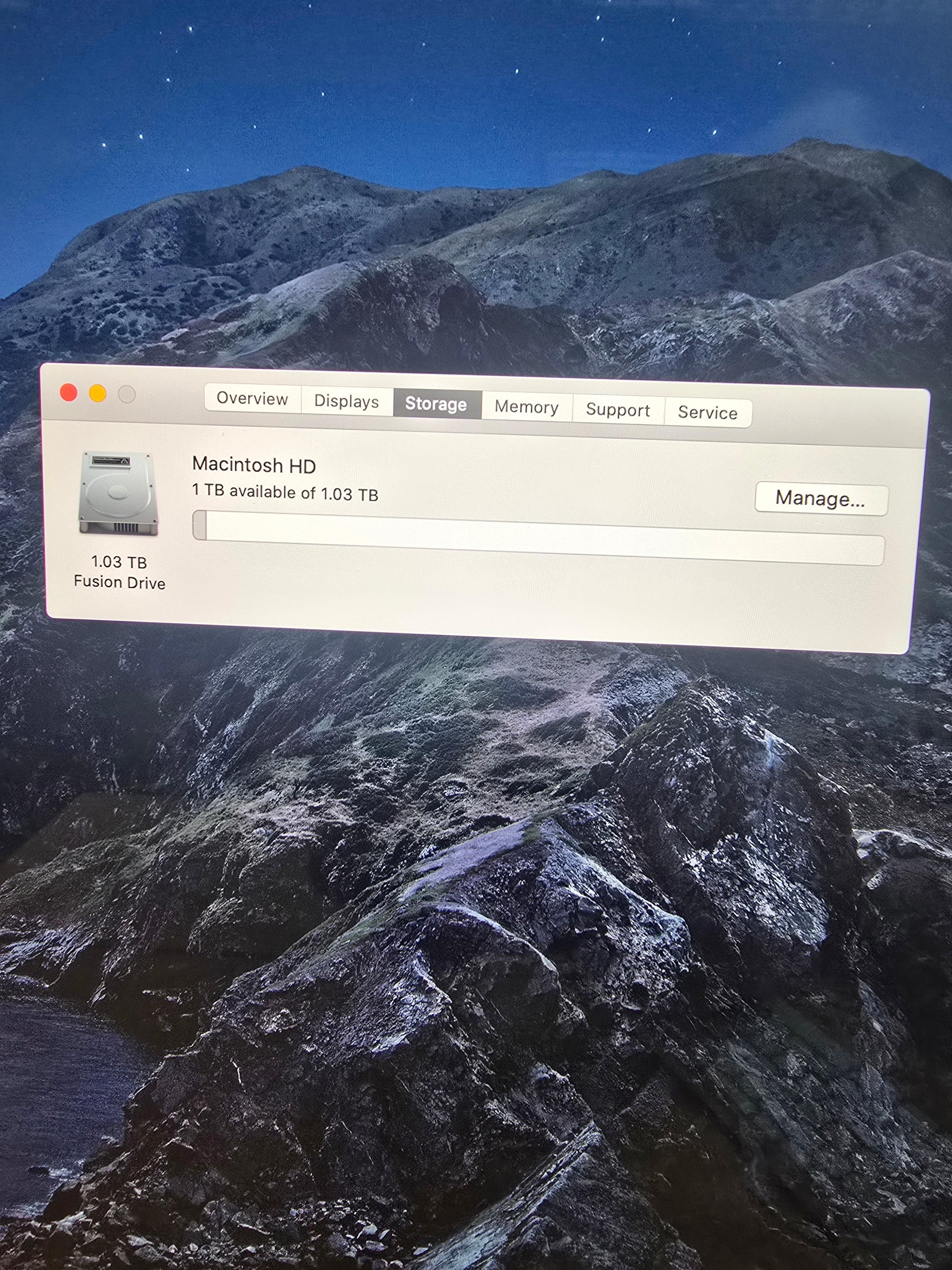 Apple iMac 27" Retina 5K Screen 2019 i5 8th Gen 8GB DDR4 RAM 32GB NVMe 1TB HDD Radeon Pro 570X