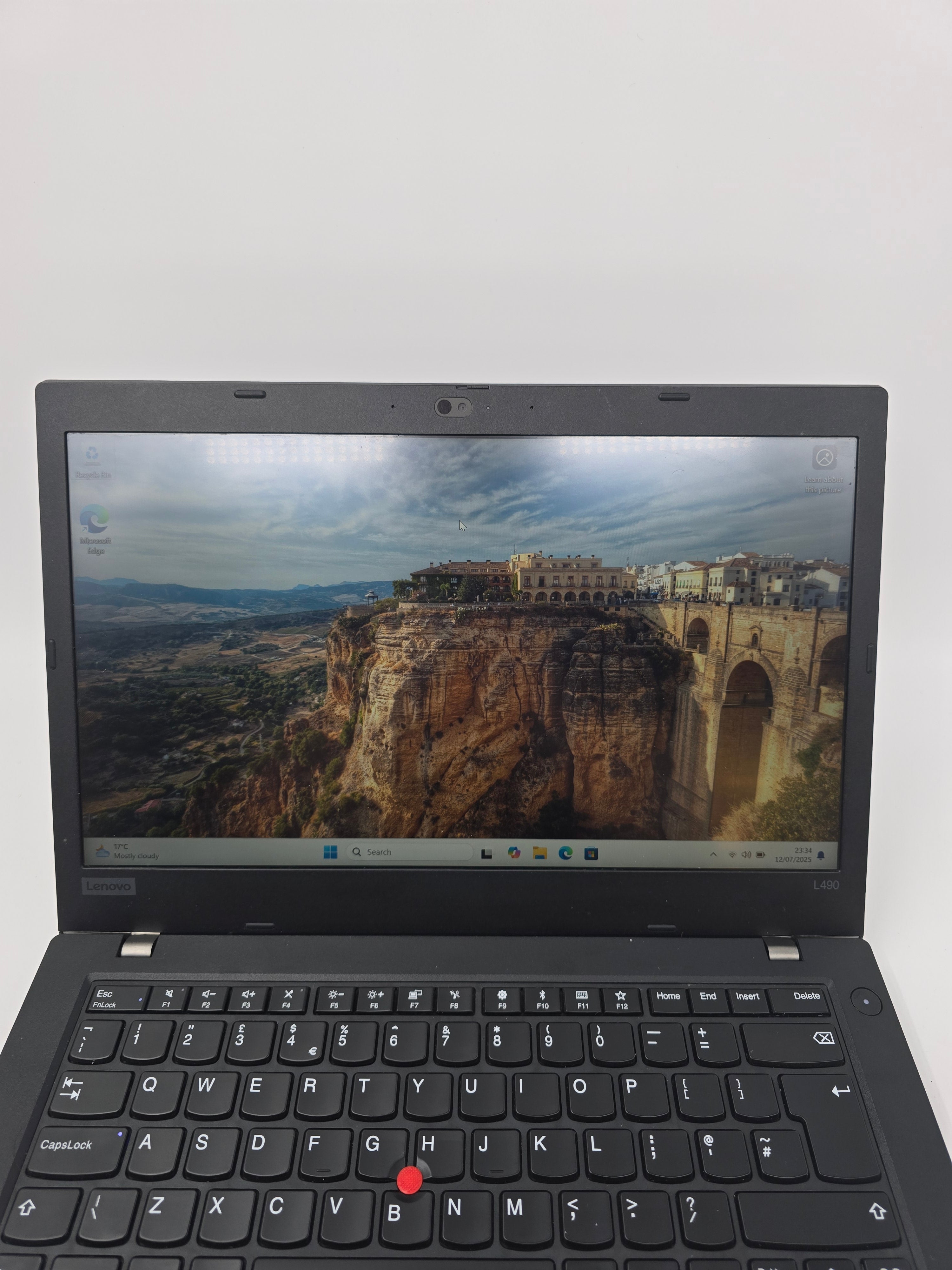 Lenovo Laptop ThinkPad L490 14" i5 8th Gen 16GB RAM 128GB SSD W11 #1