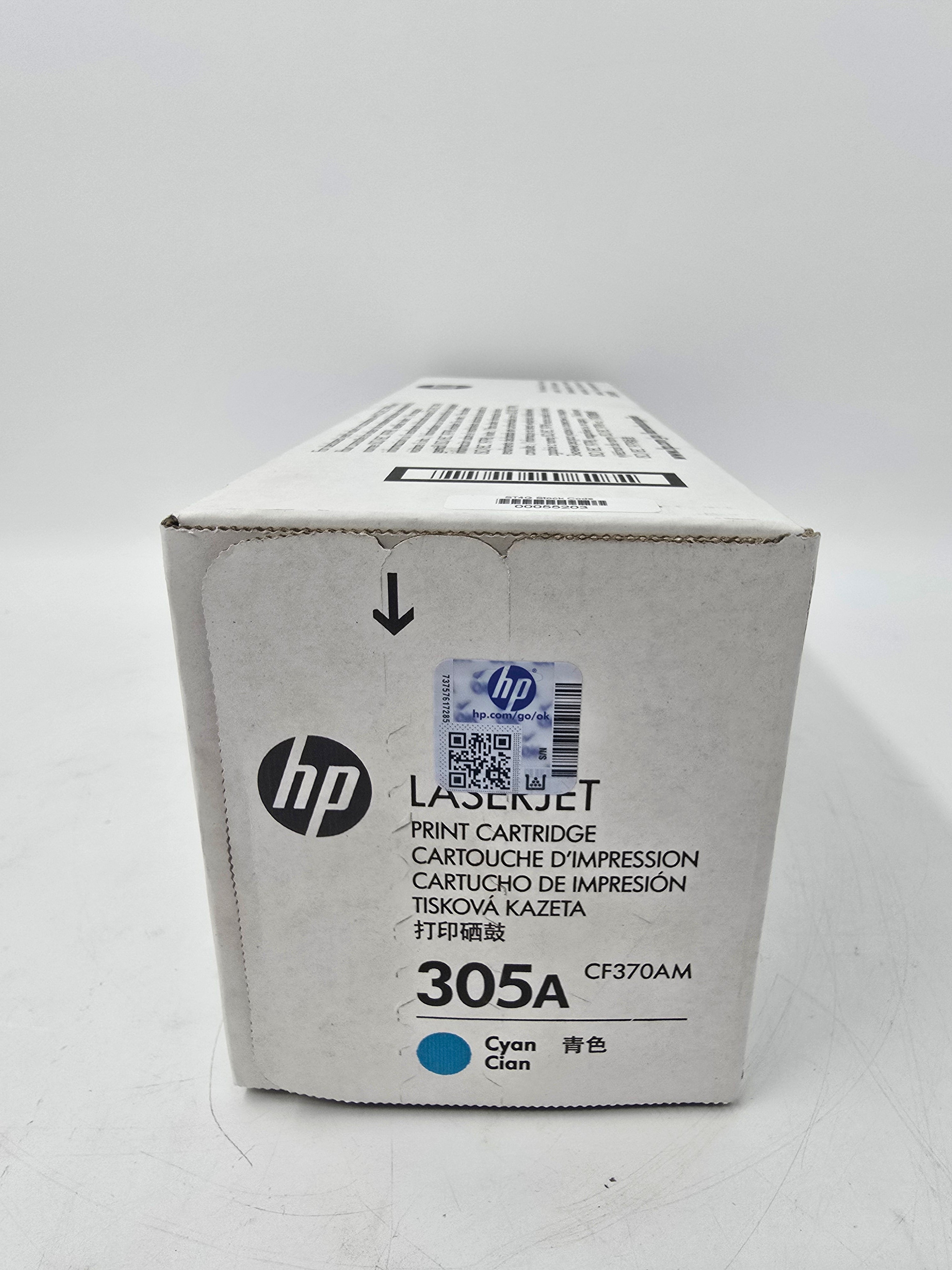 HP Print Cartridge LaserJet 305A CF370AM Cyan Genuine Ink Cartridge