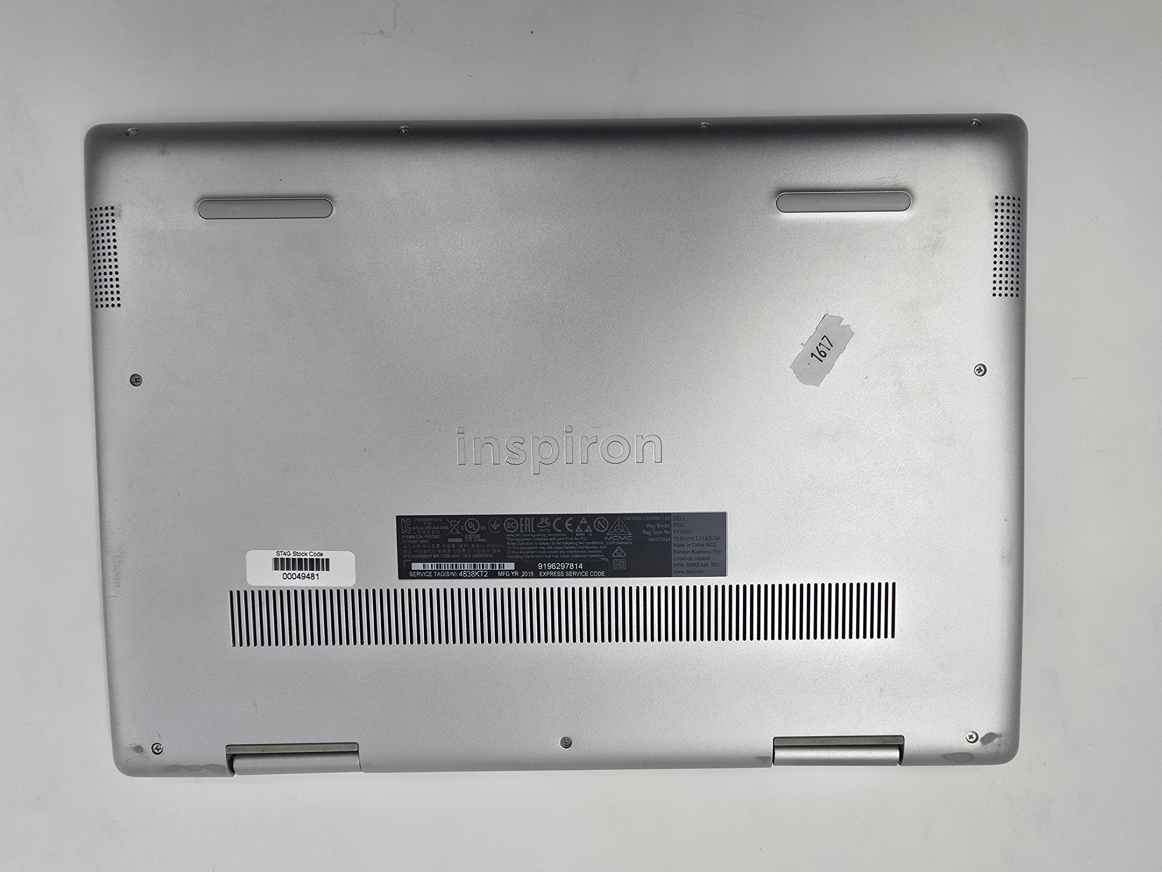 Dell Inspiron 5482 14" TouchScreen i5 8th Gen 8GB RAM 256GB SSD W11