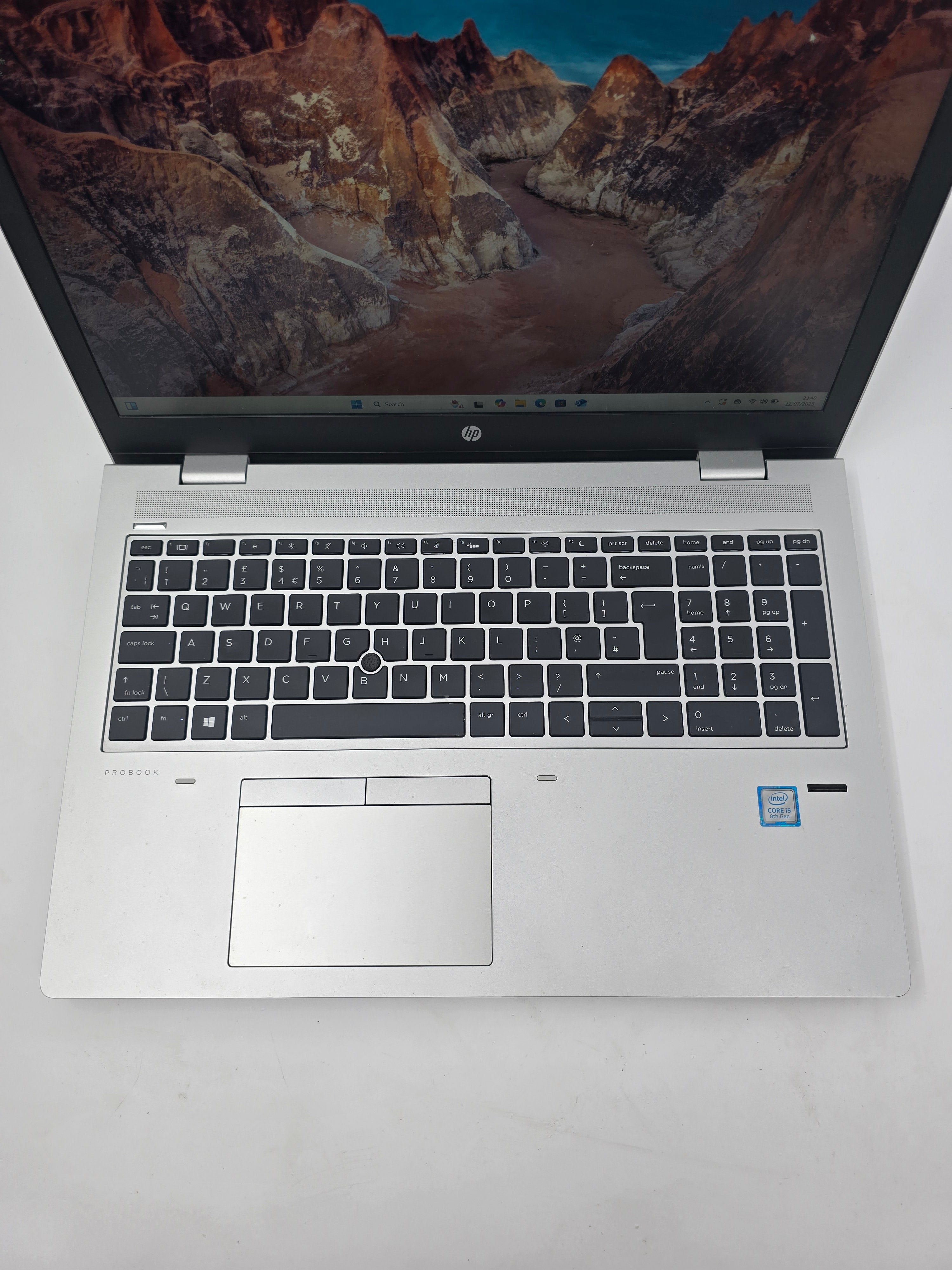 HP Laptop ProBook 650 G4 15.6" Screen i5 8th Gen 16GB RAM 256GB SSD W11