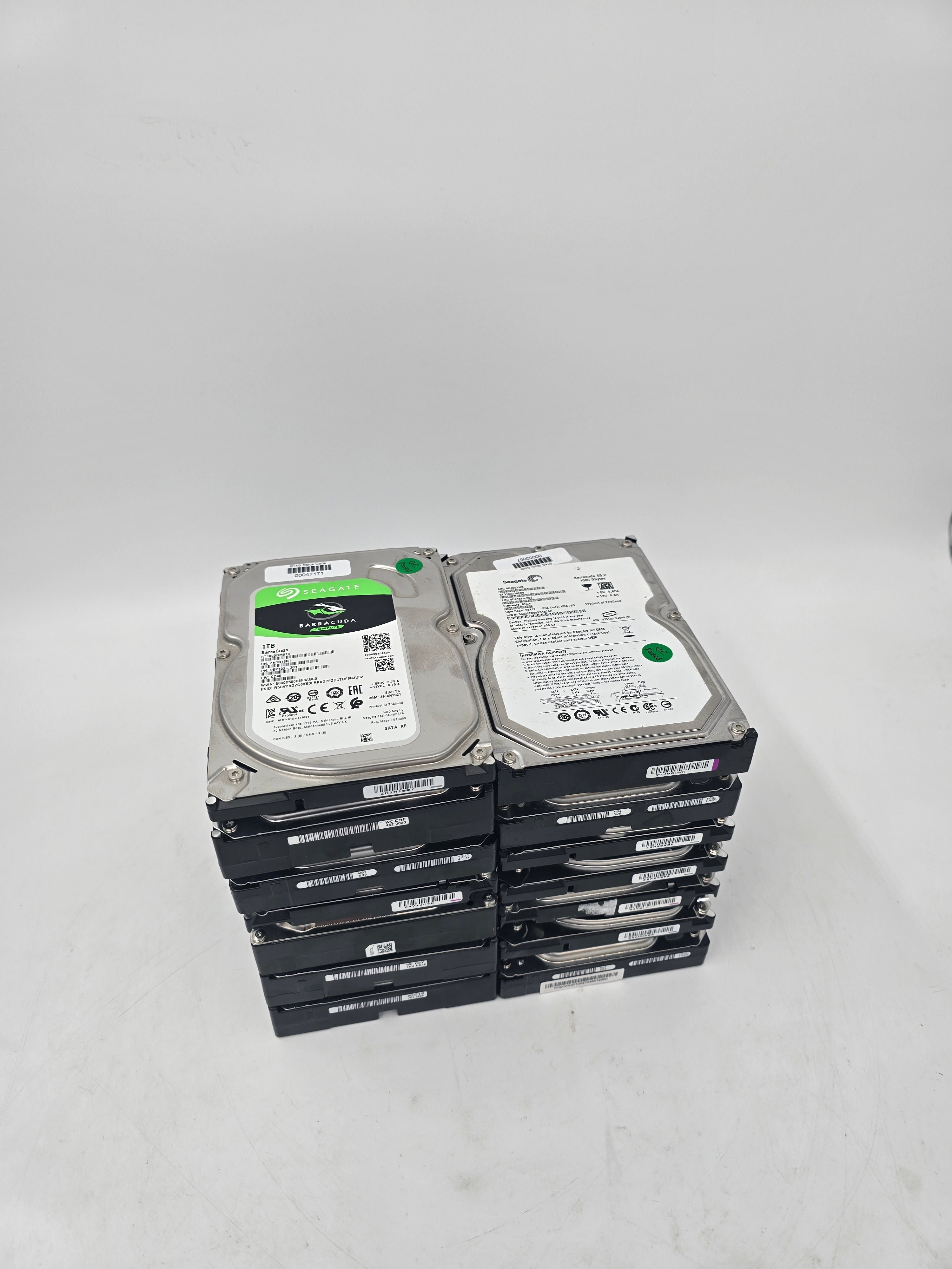 Hard Disk Drive 1000GB 1TB 3.5" LFF SATA HDD Lot of 14