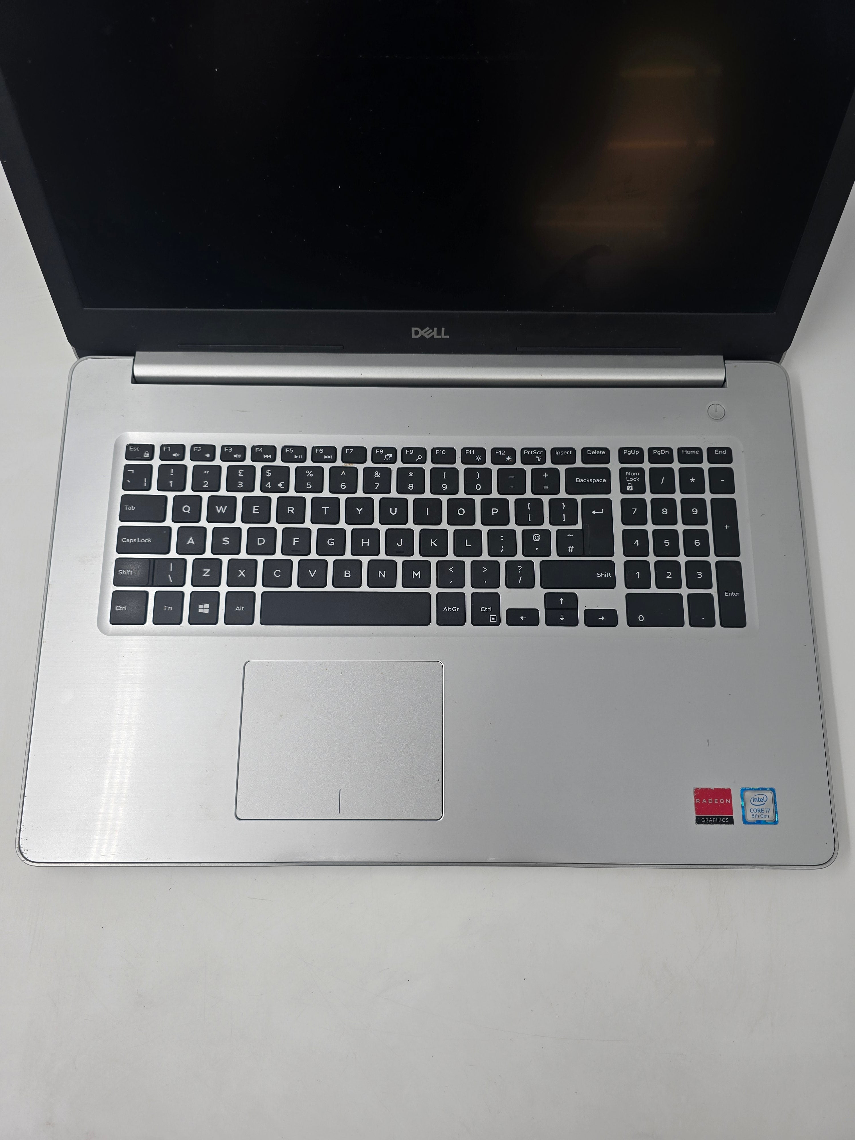 Dell Laptop Inspiron 5770 17" Screen i7 8th Gen No RAM No SSD *Spares*