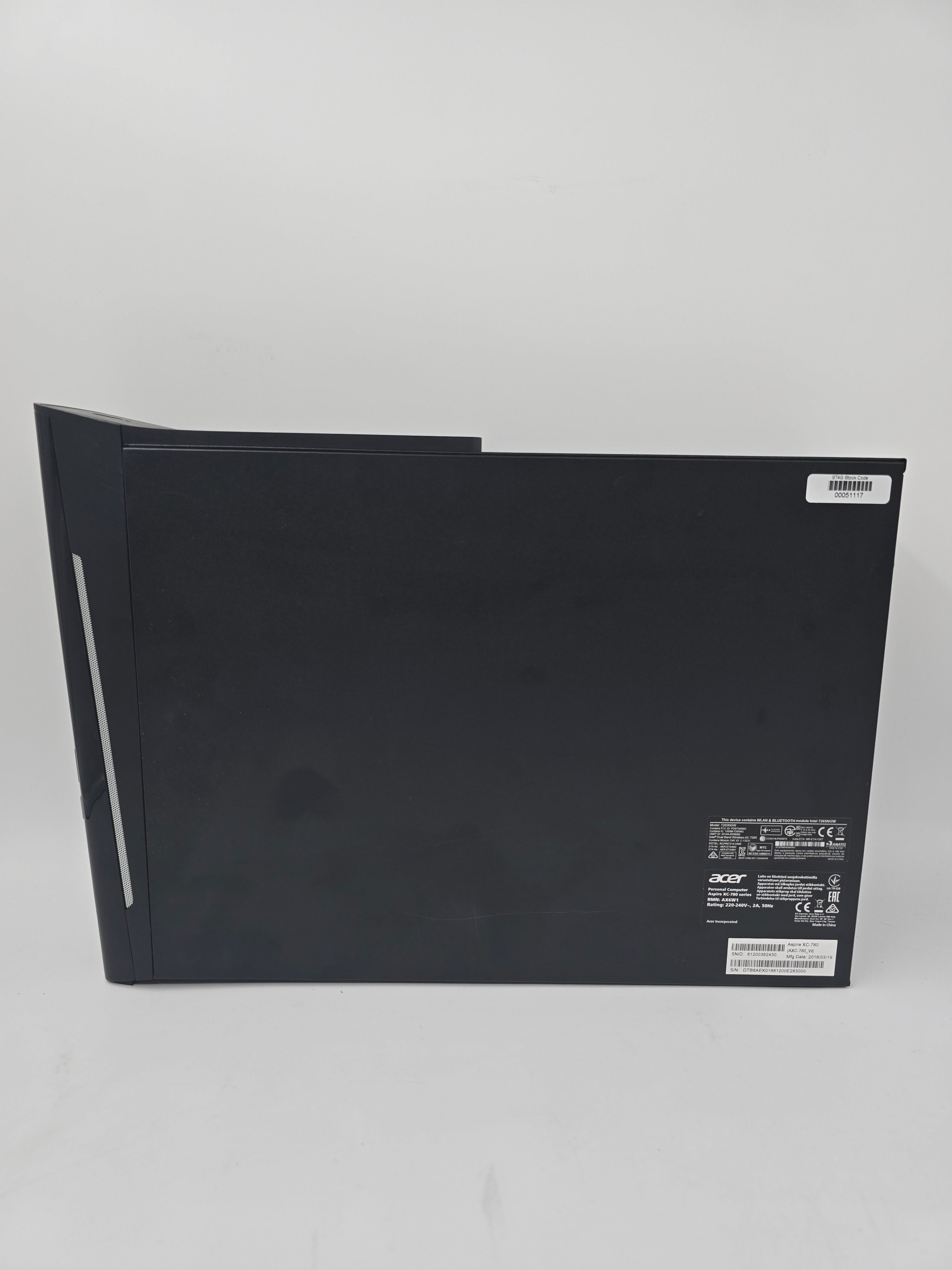Acer Desktop Aspire XC-780 i5 7th Gen 8GB RAM No HDD No OS