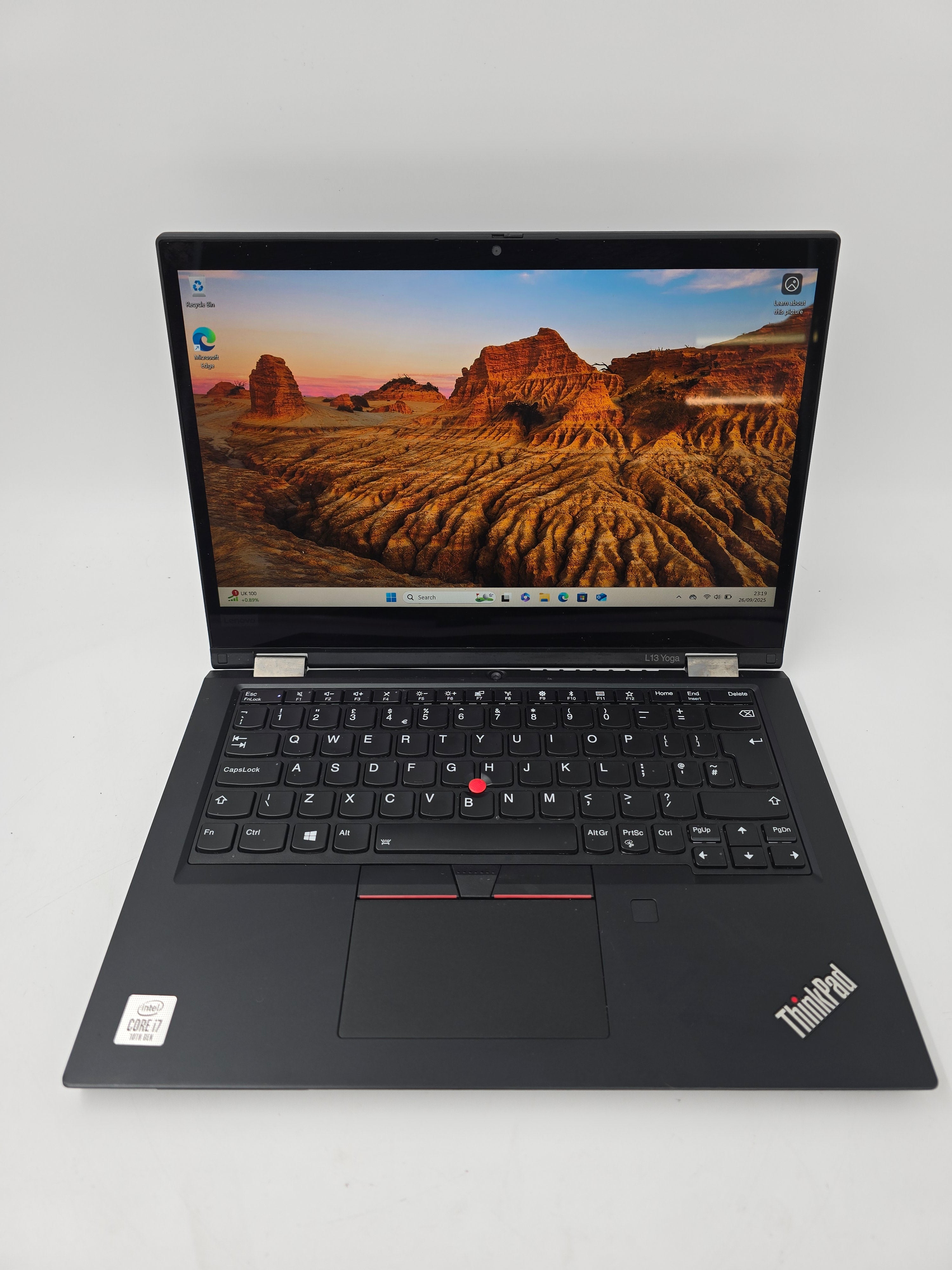 Lenovo Laptop L13 Yoga G1 13" TouchScreen i7 10th Gen 16GB RAM 512GB SSD W11