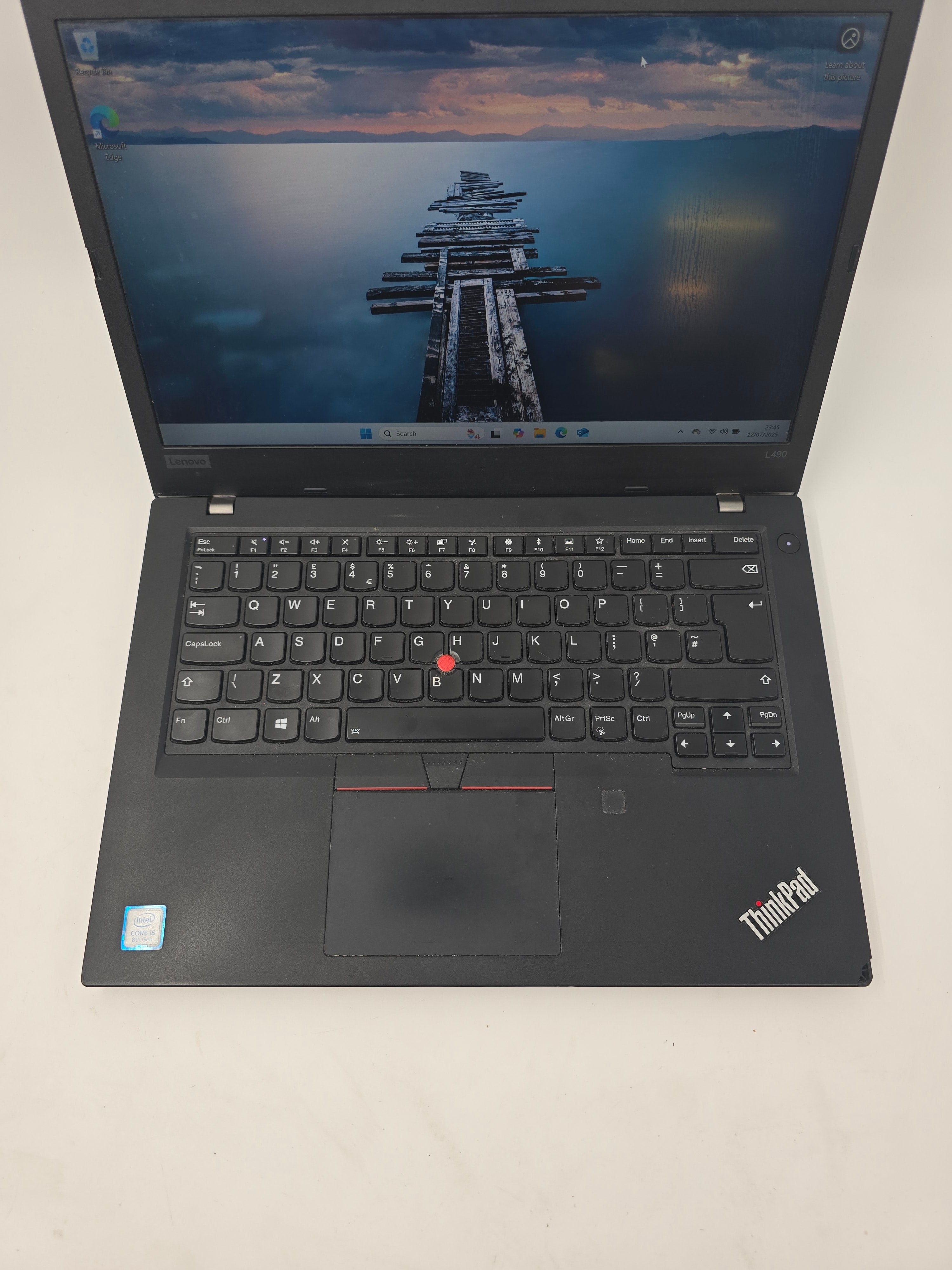 Lenovo Laptop ThinkPad L490 14" i5 8th Gen 16GB RAM 256GB SSD W11 #2