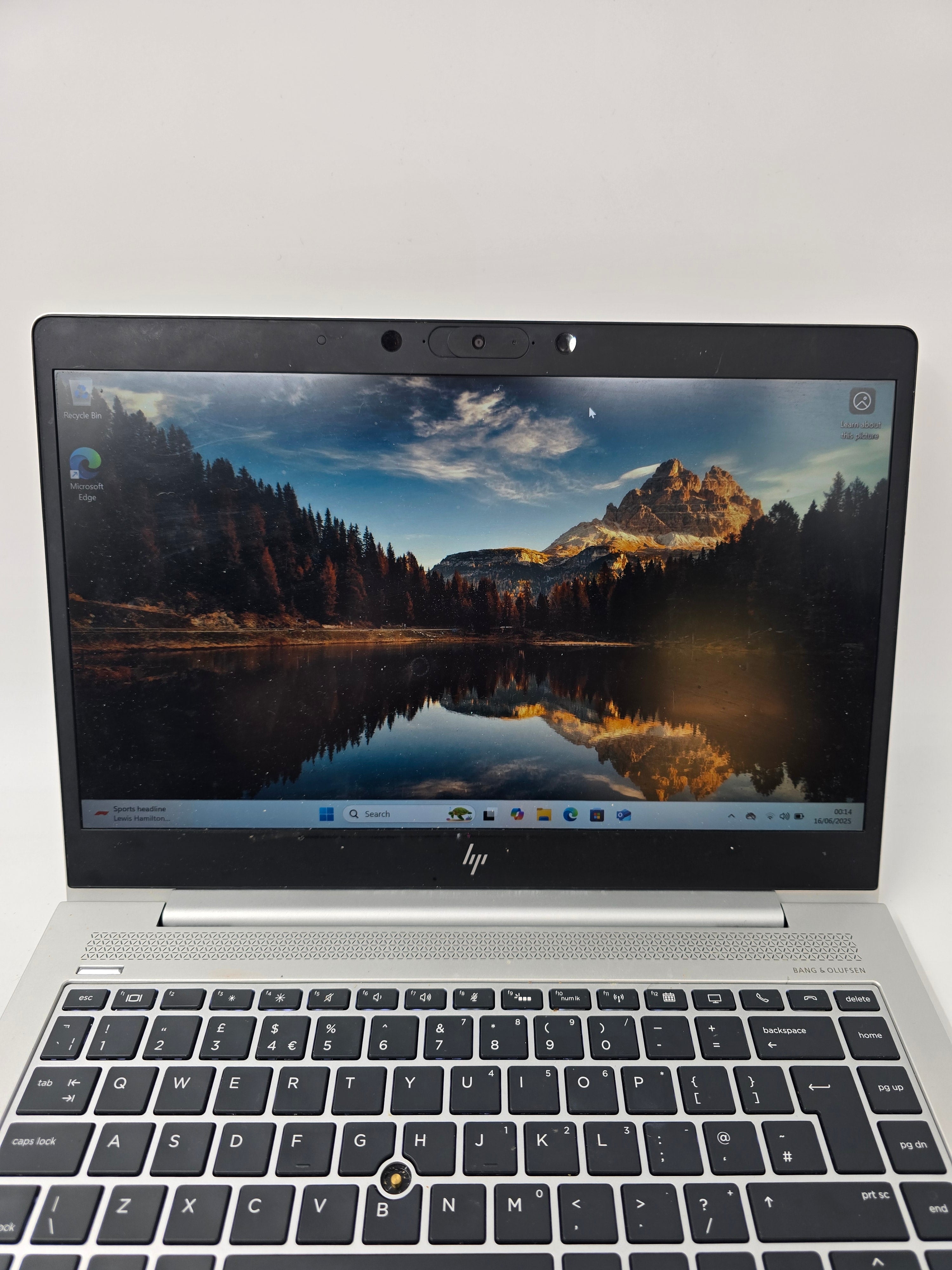 HP Laptop EliteBook 840 G6 14" Screen i7 8th Gen 16GB RAM 256GB SSD W11