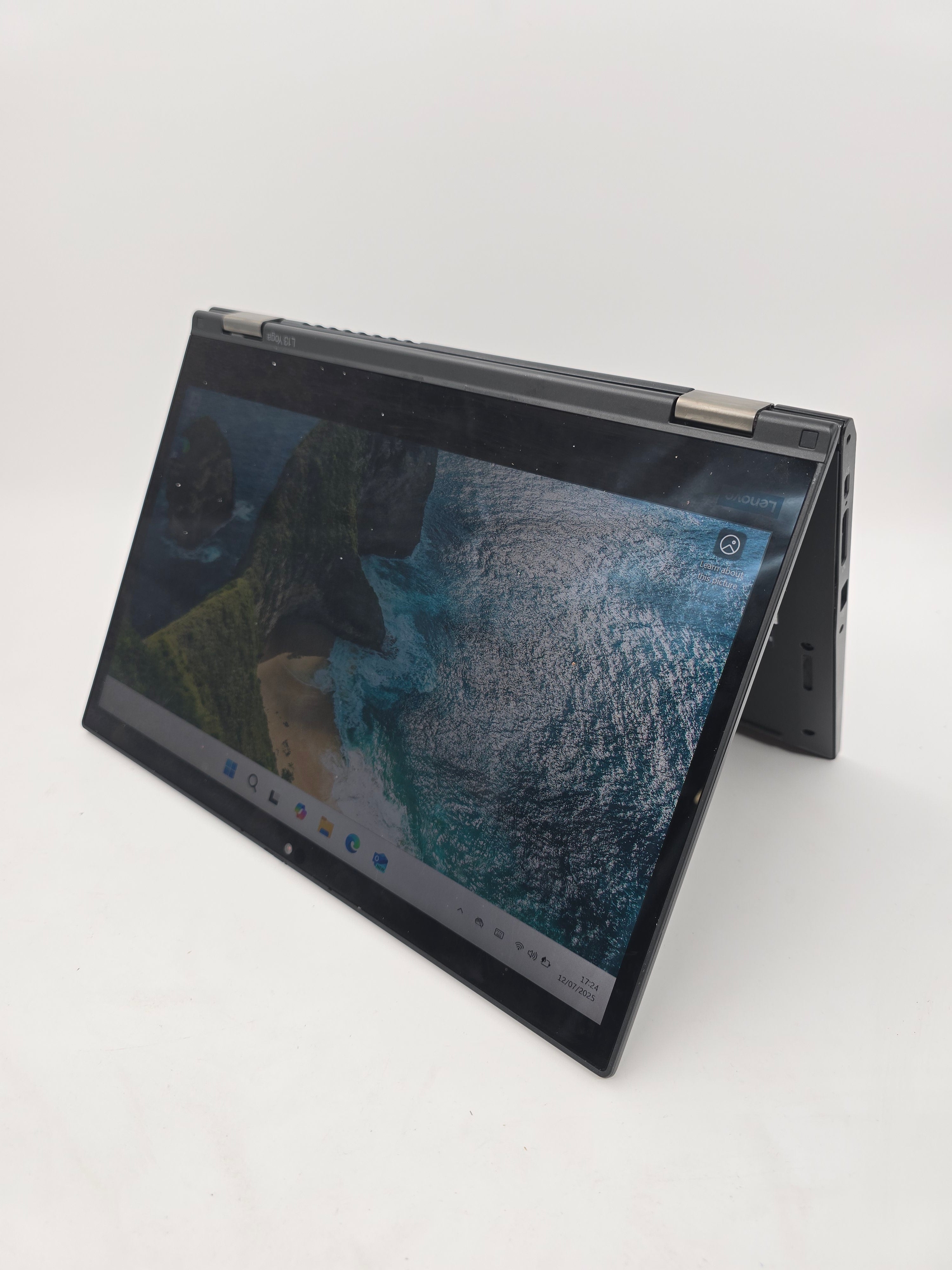 Lenovo Laptop L13 Yoga Gen2 13" Touch Ryzen 5 Pro 5650U 8GB RAM 256GB SSD W11