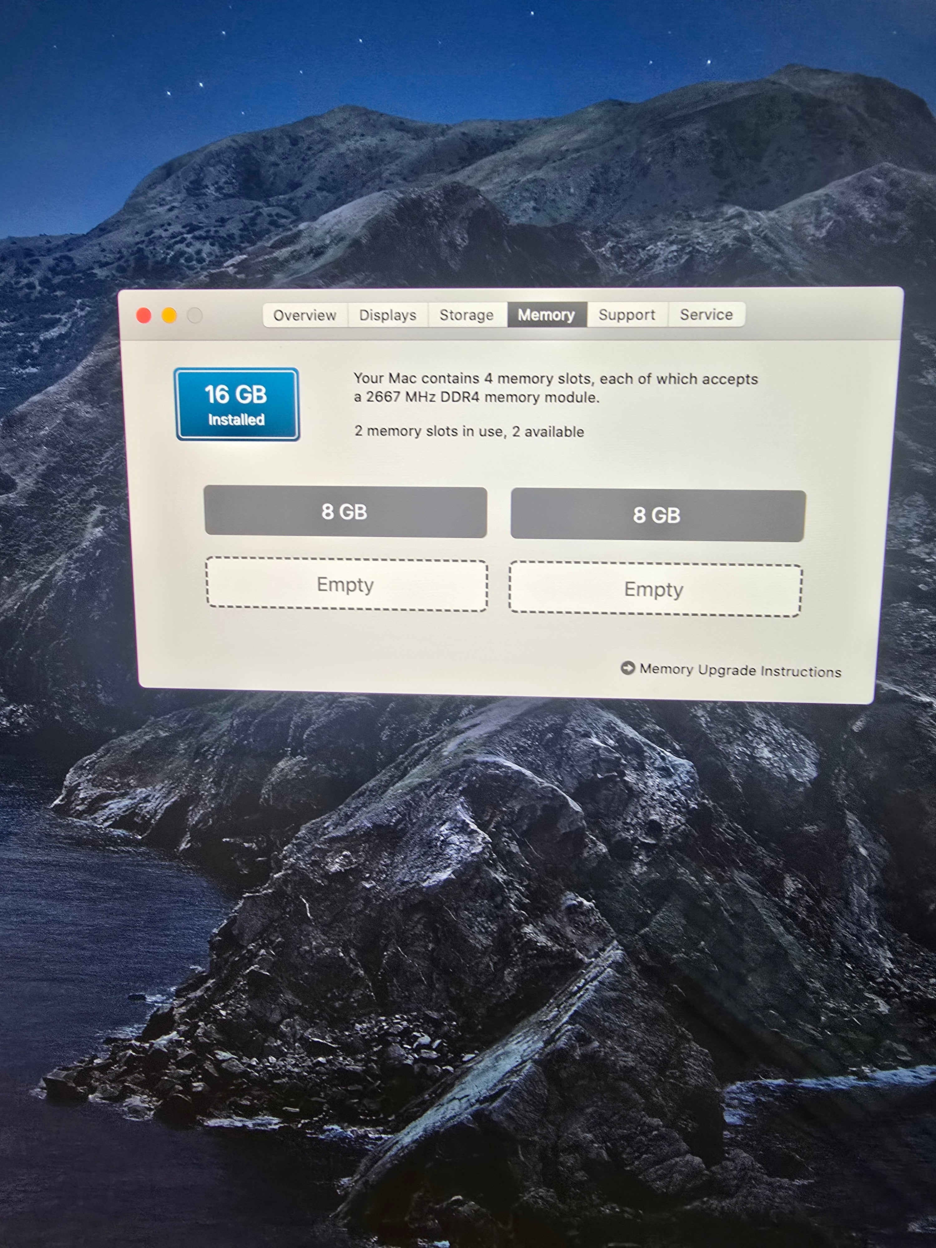 Apple iMac 27" Retina 5K Screen 2019 i5 8th Gen 8GB DDR4 RAM 32GB NVMe 1TB HDD Radeon Pro 570X