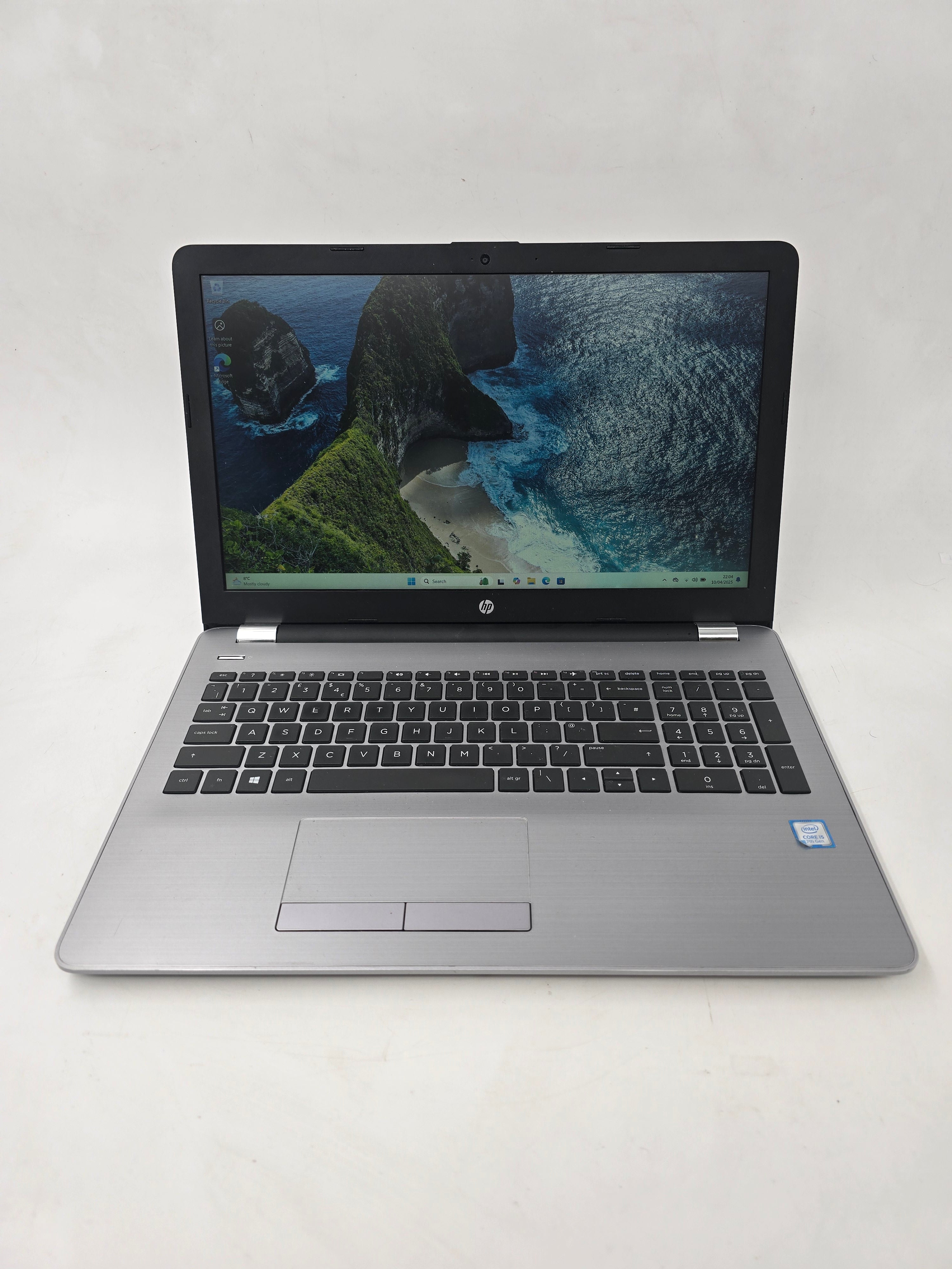 HP Laptop 250 G6 15.6" Screen i5 7th Gen 8GB RAM 256GB SSD W10 #2