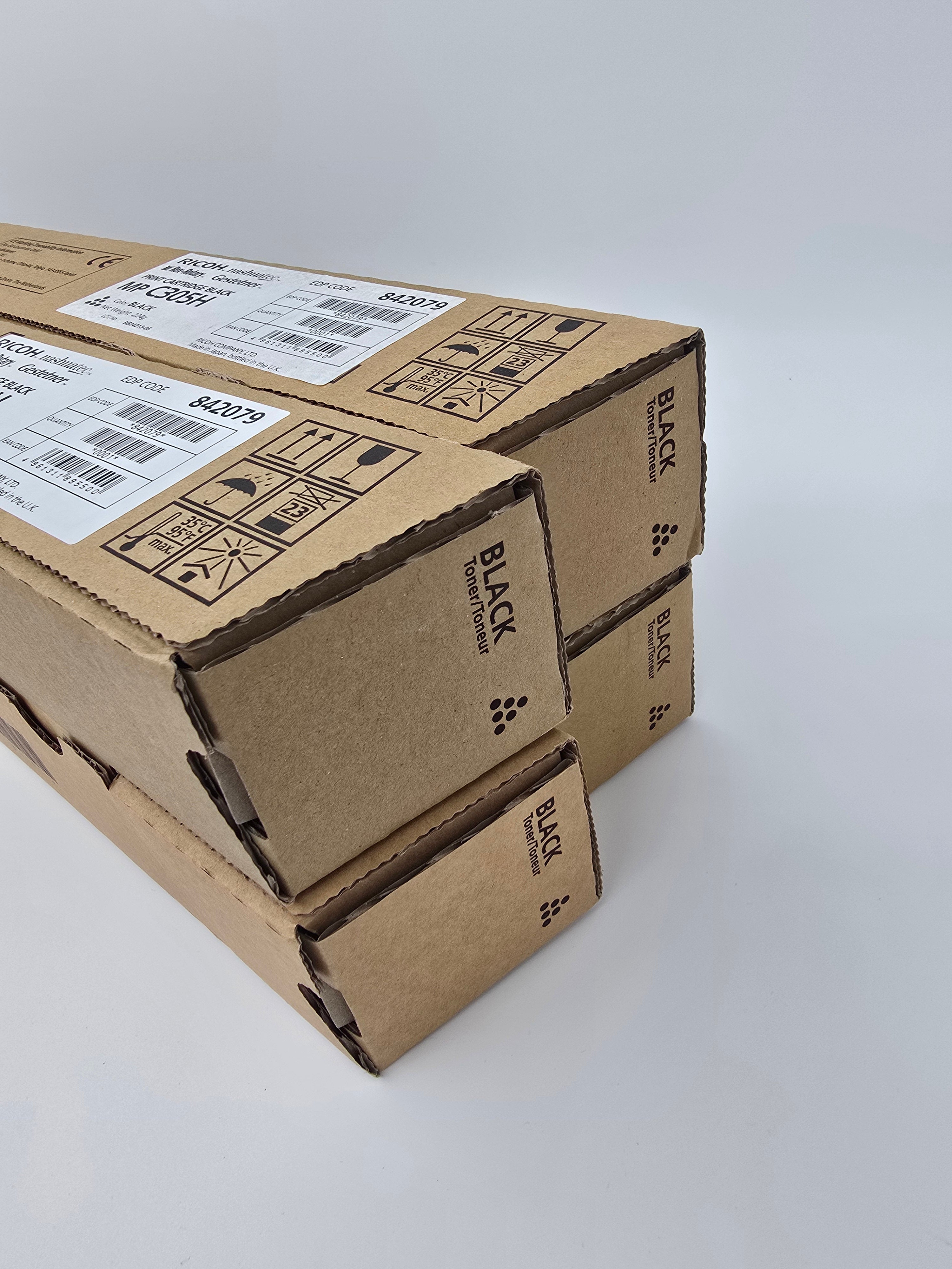 Ricoh Open Box Genuine Toner Print Cartridge MP-C305H 4 Black