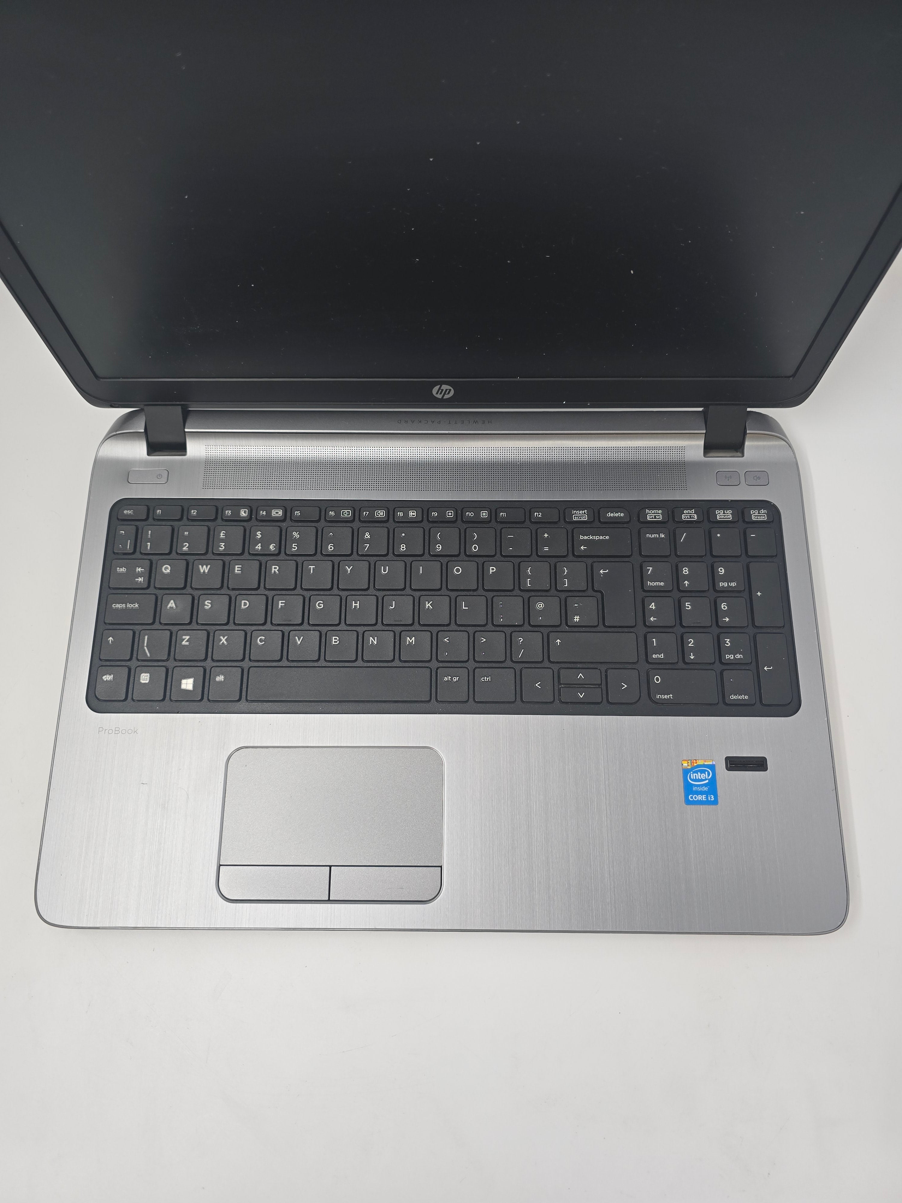 HP Laptop ProBook 450 G2 15.6" Screen i3 4th Gen 4GB RAM No HDD *Spares*