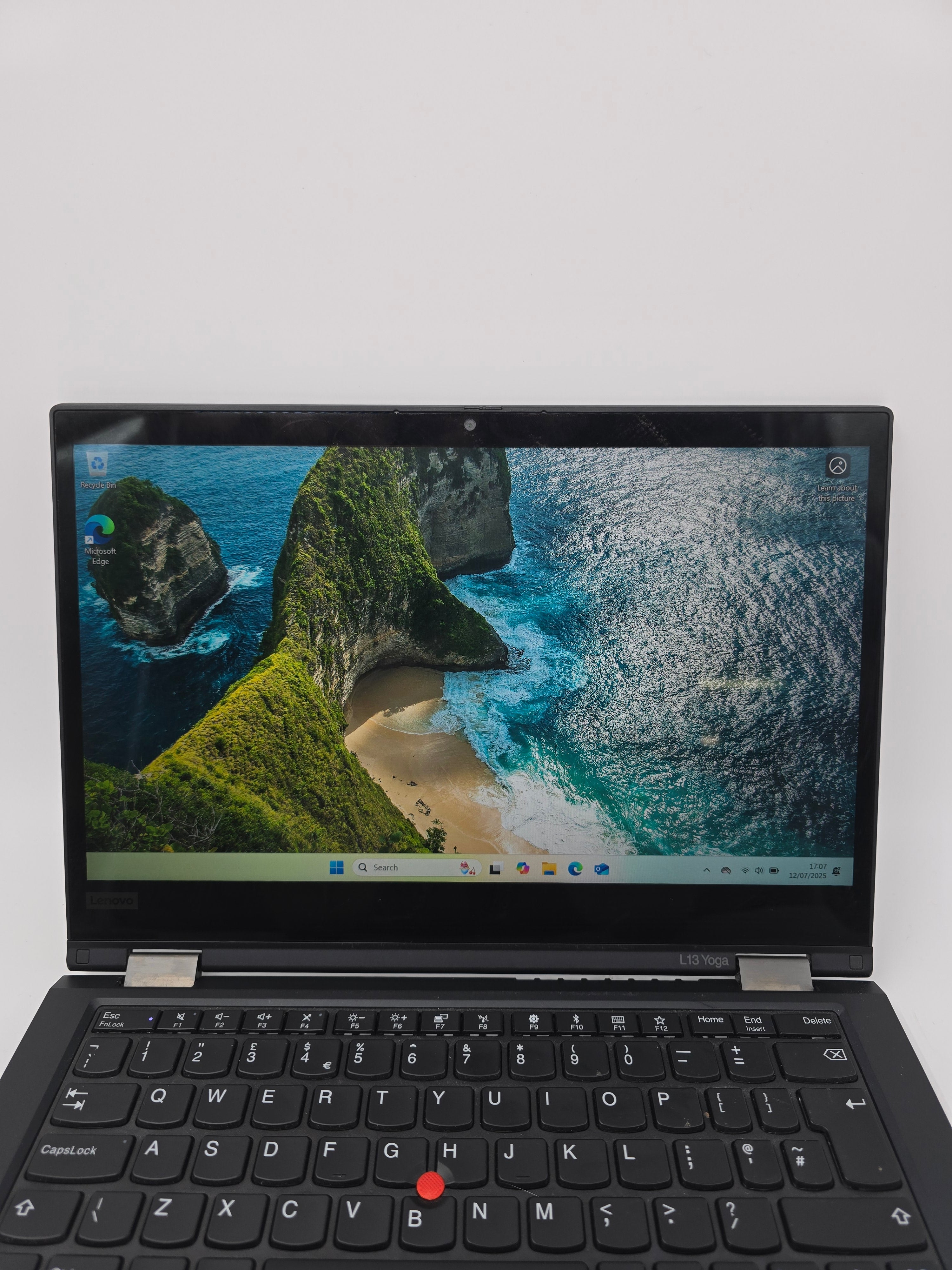 Lenovo Laptop ThinkPad L13 Yoga 13.3" Touch i5 10th Gen 16GB RAM 128GB SSD W11