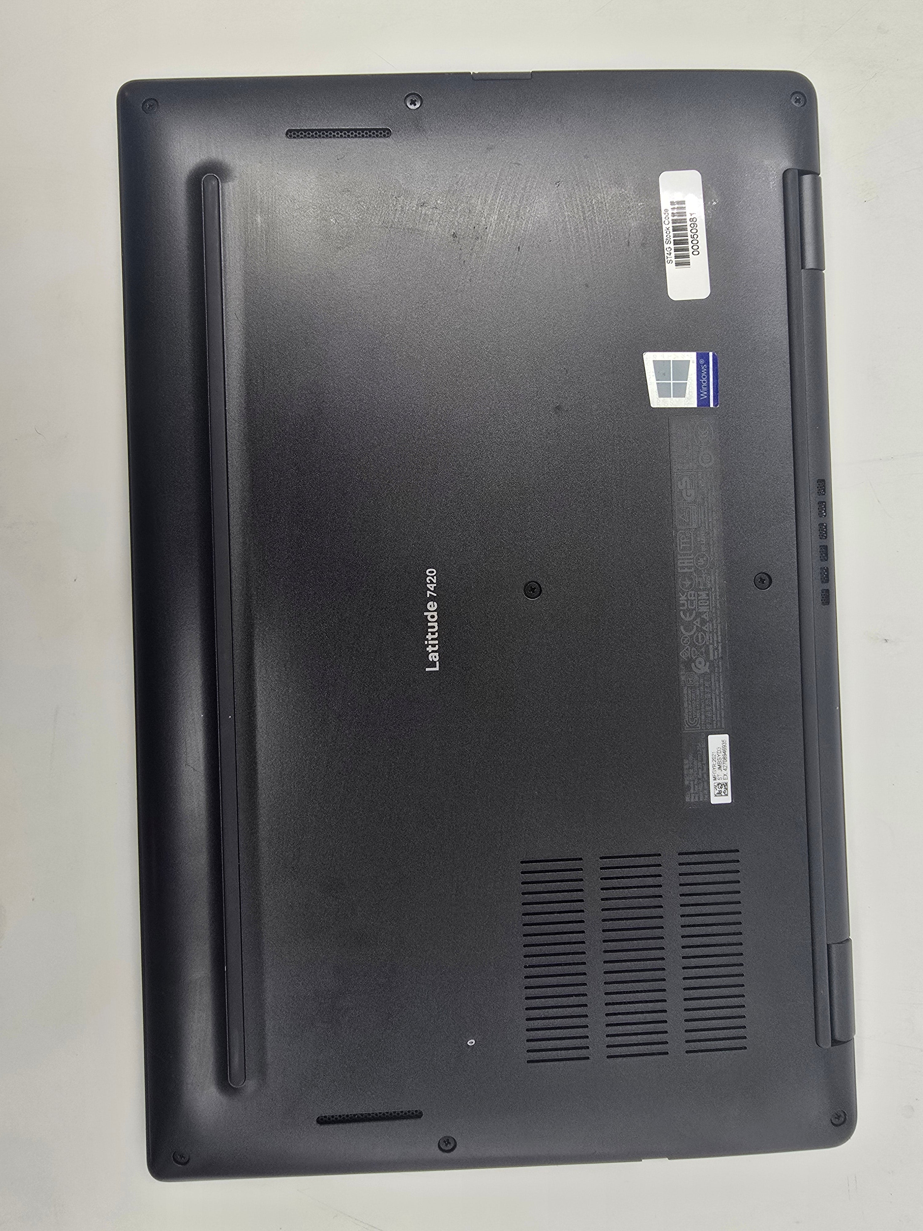 Dell Laptop Latitude 7420 14" Screen i7 11th Gen 16GB RAM 512GB SSD W11