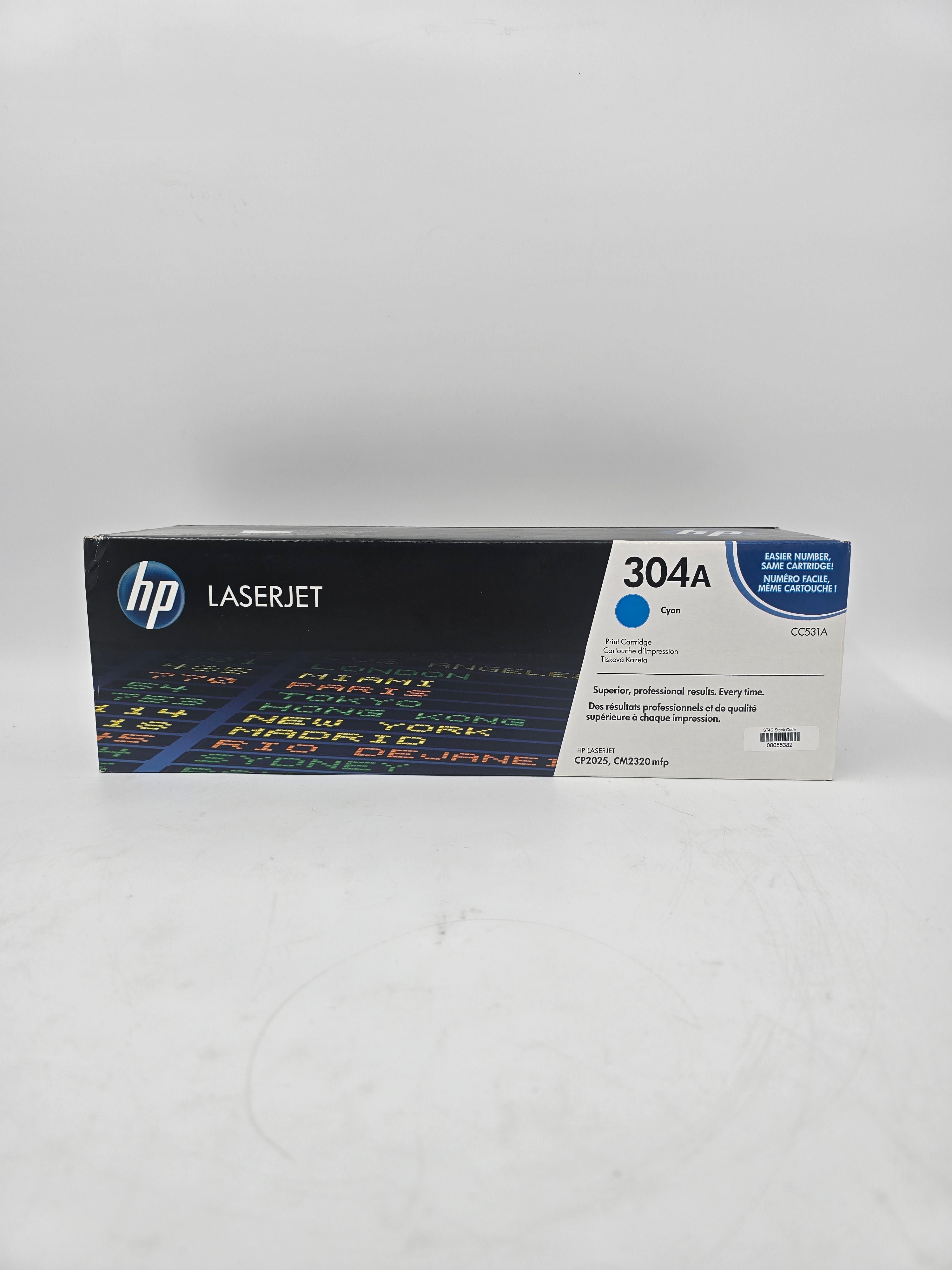 HP Print Cartridge LaserJet 304A CC531A Cyan Genuine Ink Cartridge