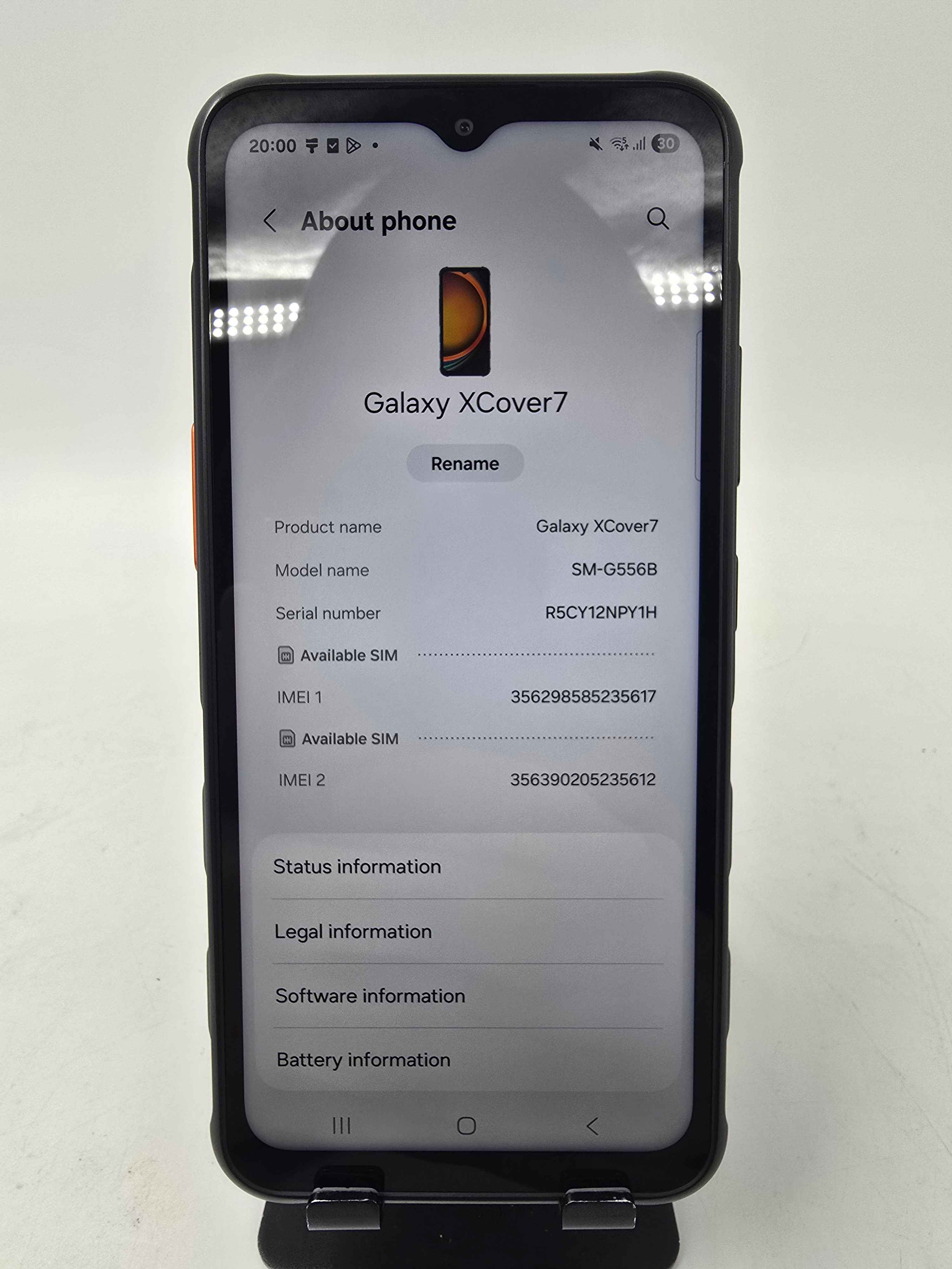 Samsung Galaxy XCover7 6.6" Screen 2024 128GB Rugged Mobile Phone Unlocked