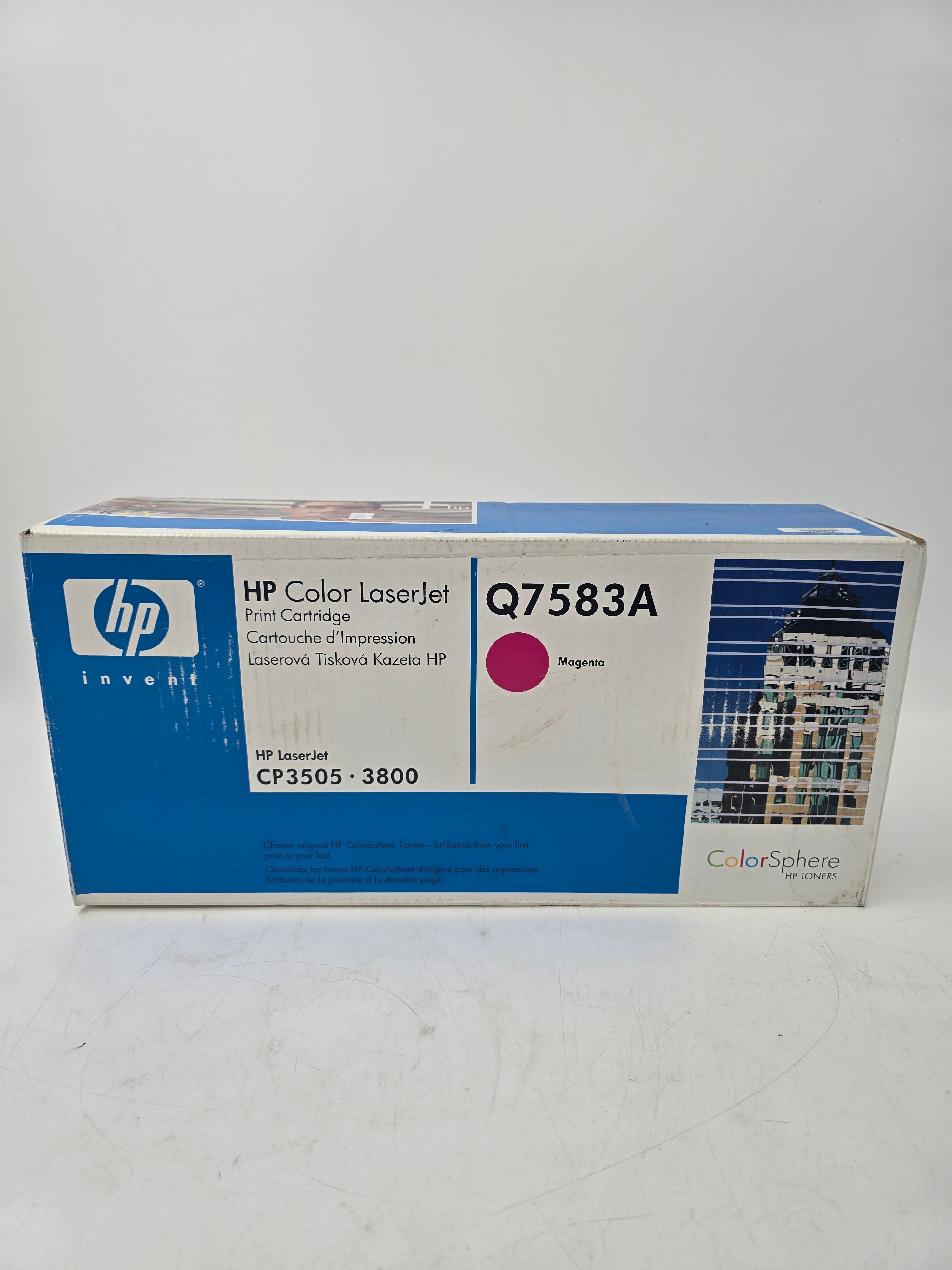 HP Ink Cartridge Color LaserJet Q7583A Magenta New Sealed