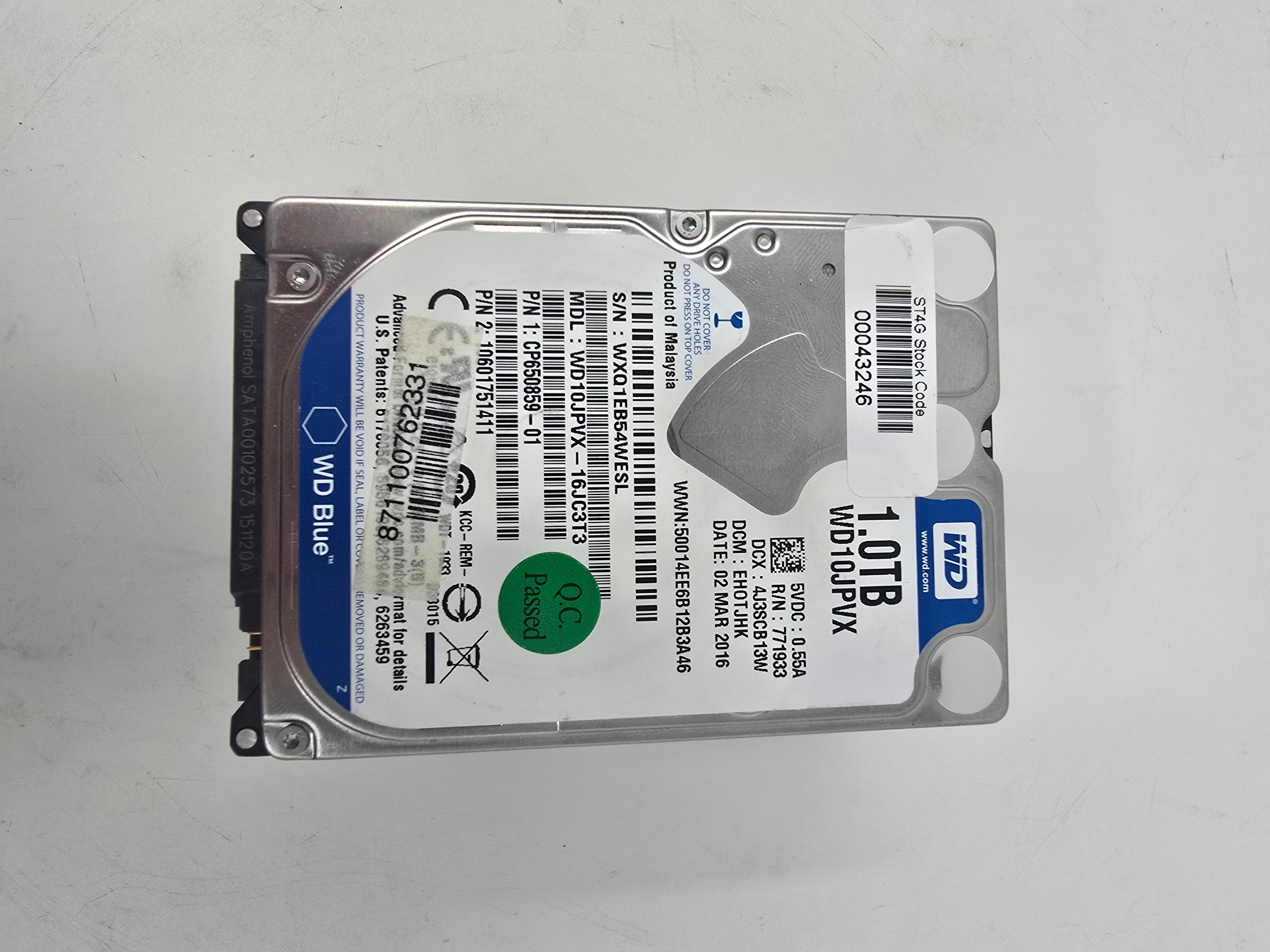 Hard Disk Drive 1000GB 1TB 2.5" SFF SATA HDD Lot of Nine