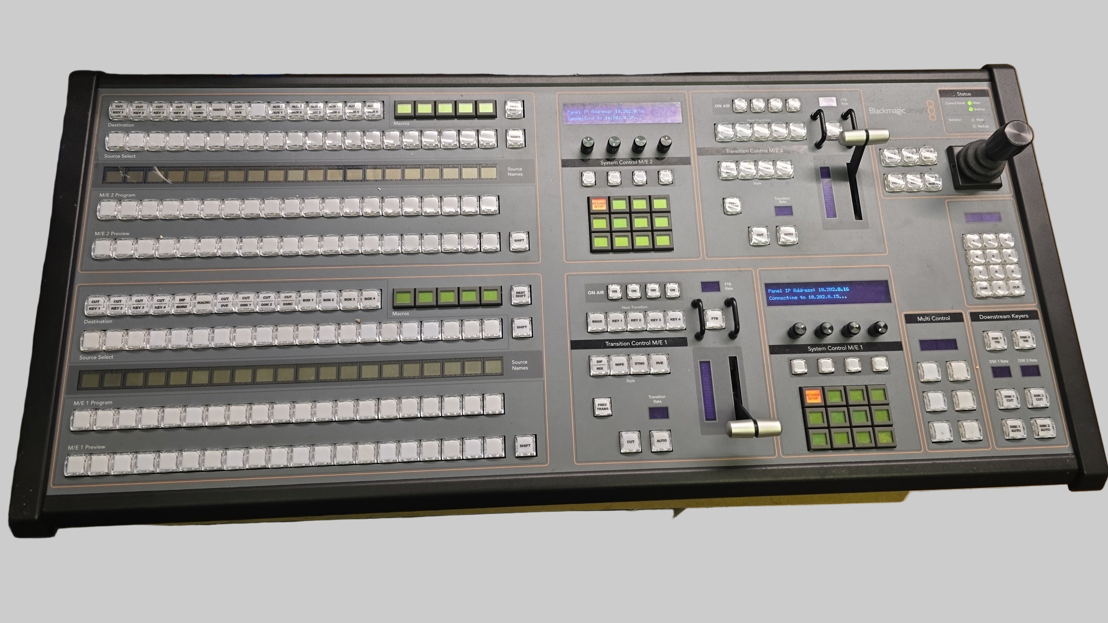 BlackMagicDesign ATEM 2 M/E Broadcast Panel