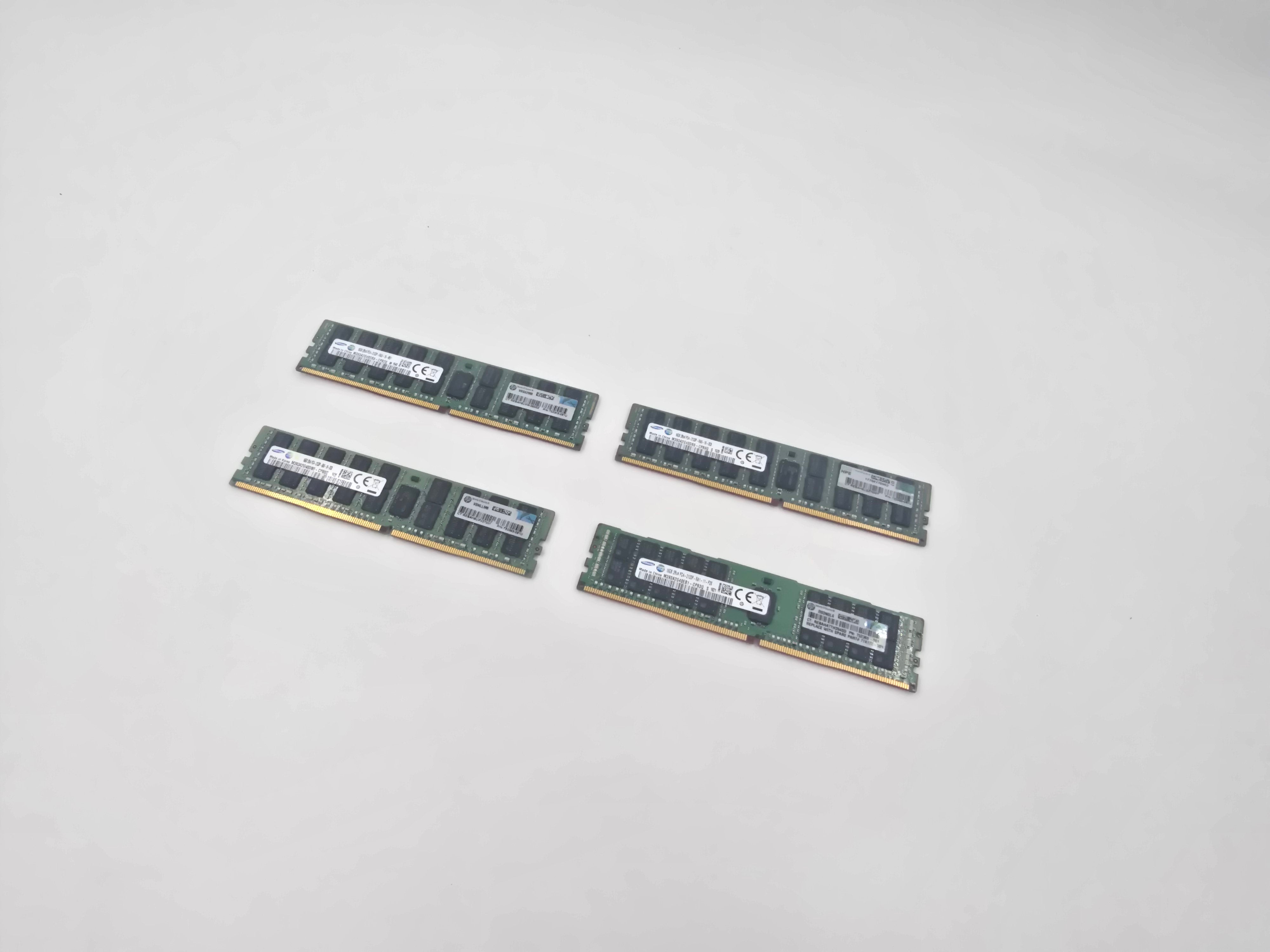 64GB (4x16GB) HP 2Rx4 PC4-2133P DDR4 ECC RDIMM 752369-081 Matched Server RAM