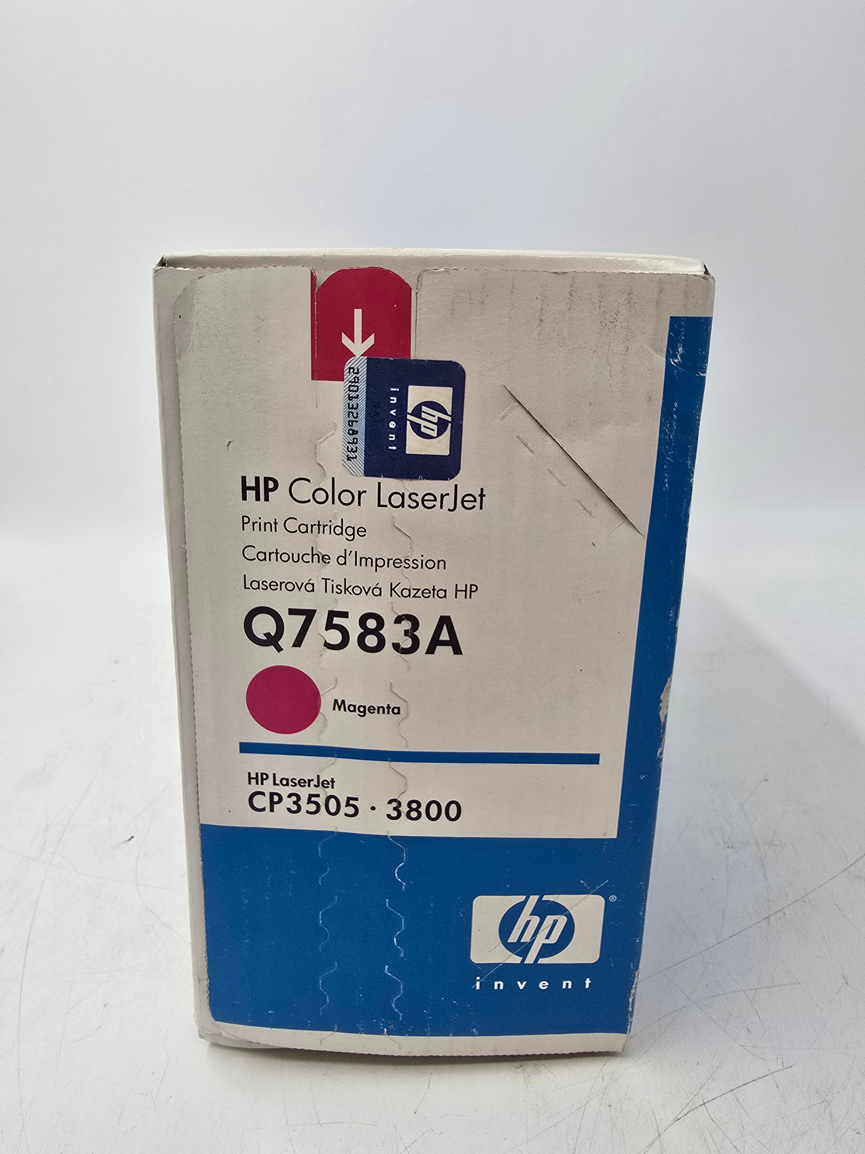 HP Ink Cartridge Color LaserJet Q7583A Magenta New Sealed