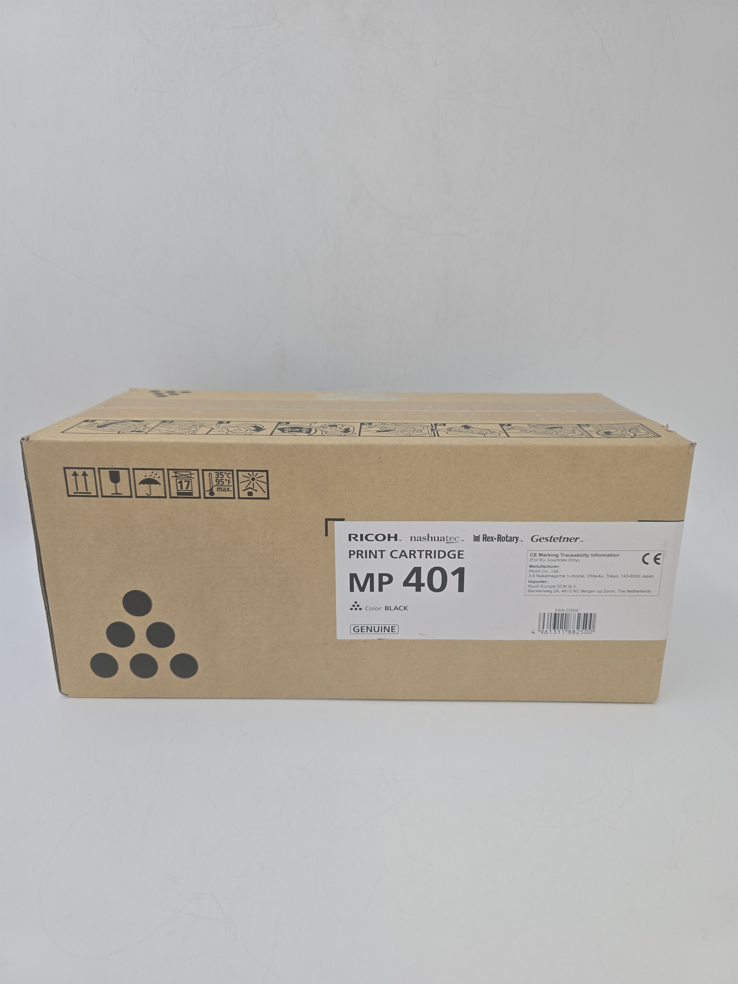 Ricoh Genuine Print Cartridge | MP-401 | Black | M904-27 | New, Sealed