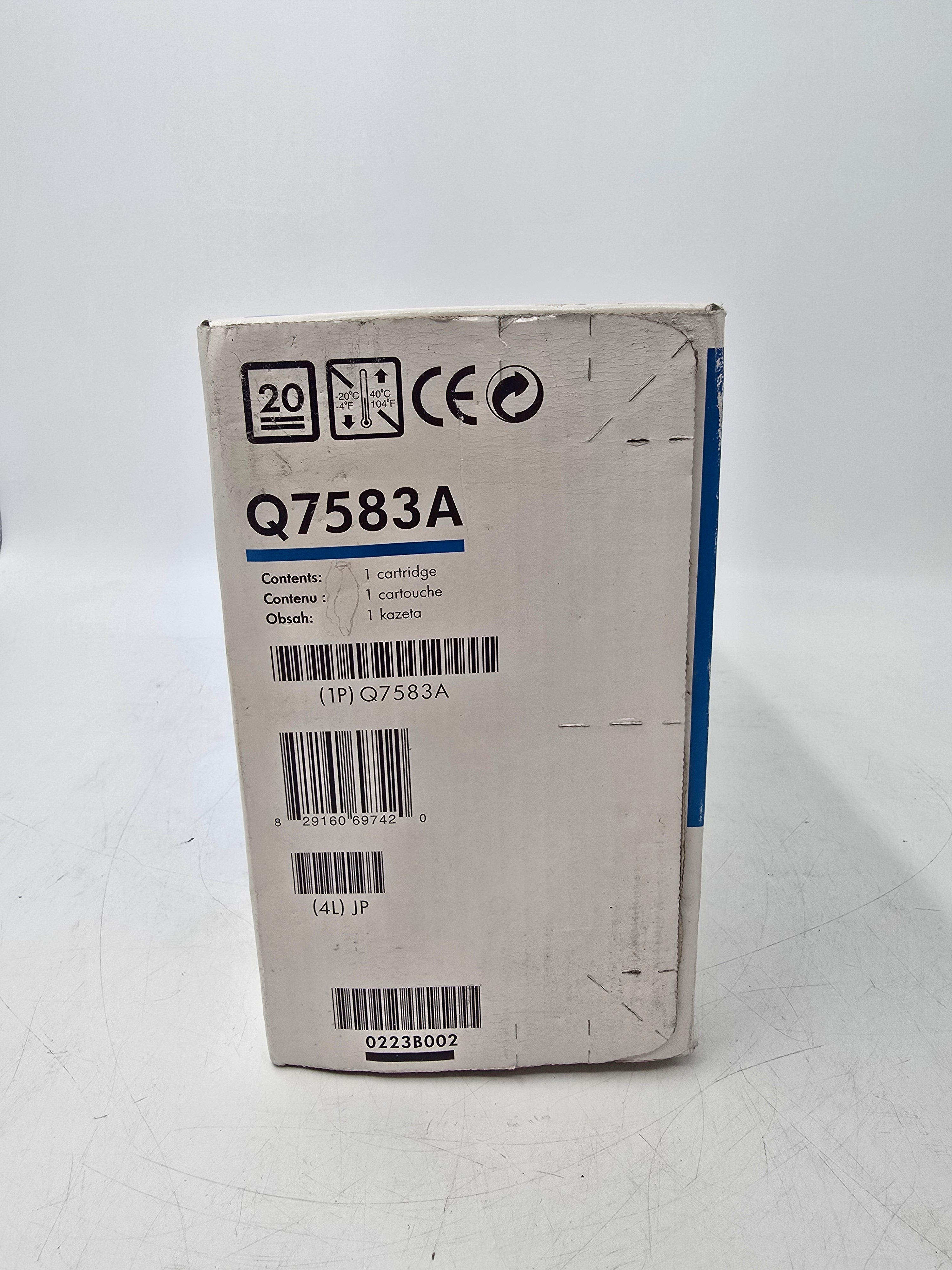 HP Ink Cartridge Color LaserJet Q7583A Magenta New Sealed