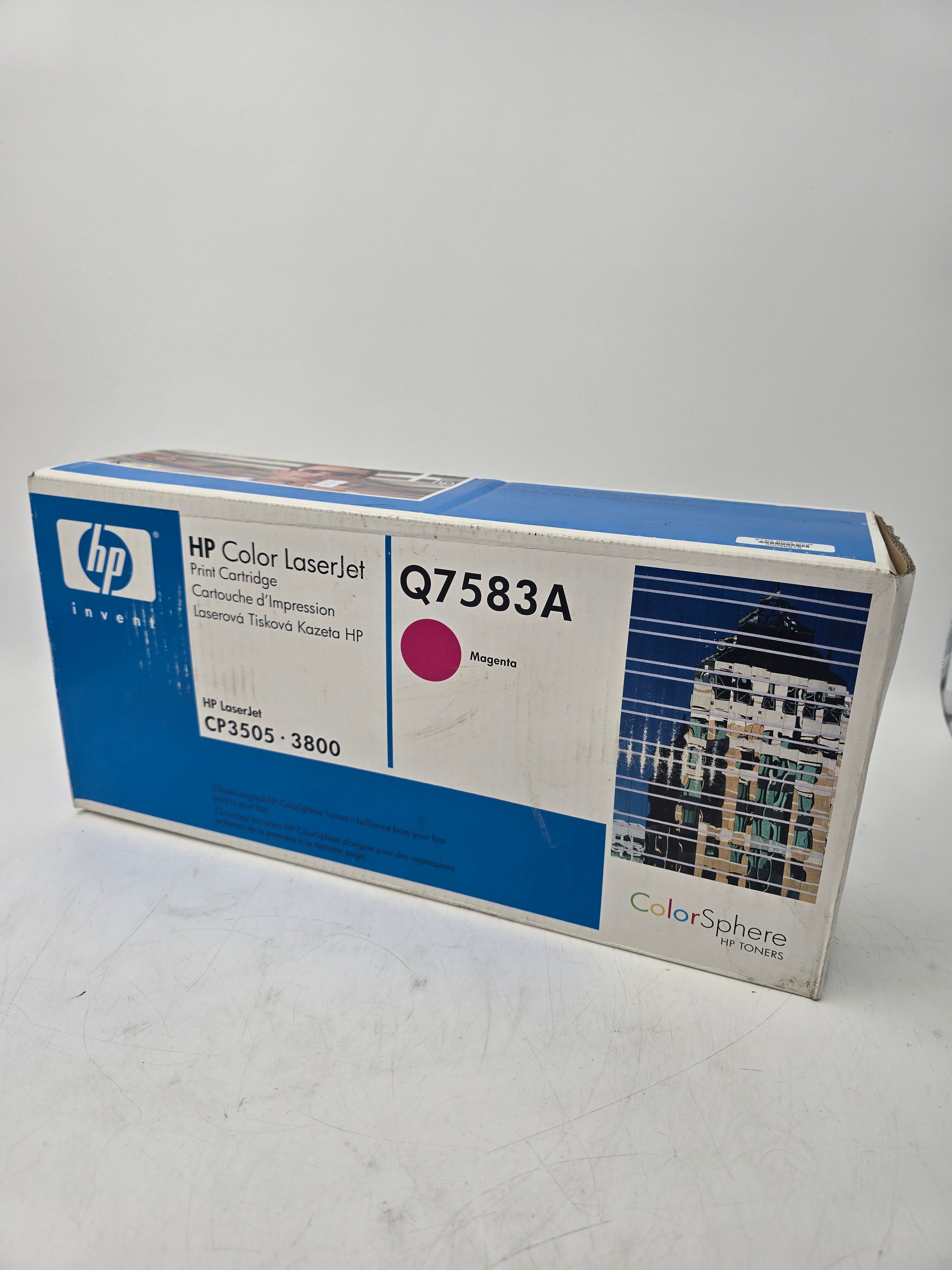 HP Ink Cartridge Color LaserJet Q7583A Magenta New Sealed